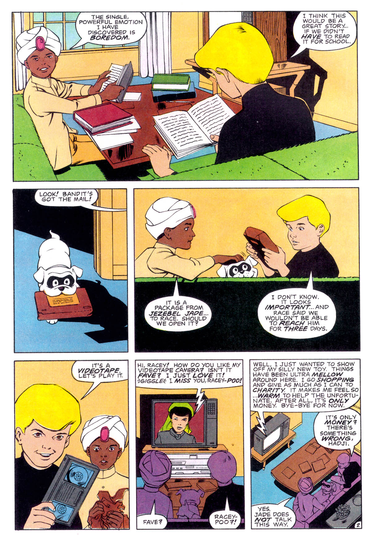 Read online Jonny Quest comic -  Issue #5 - 4