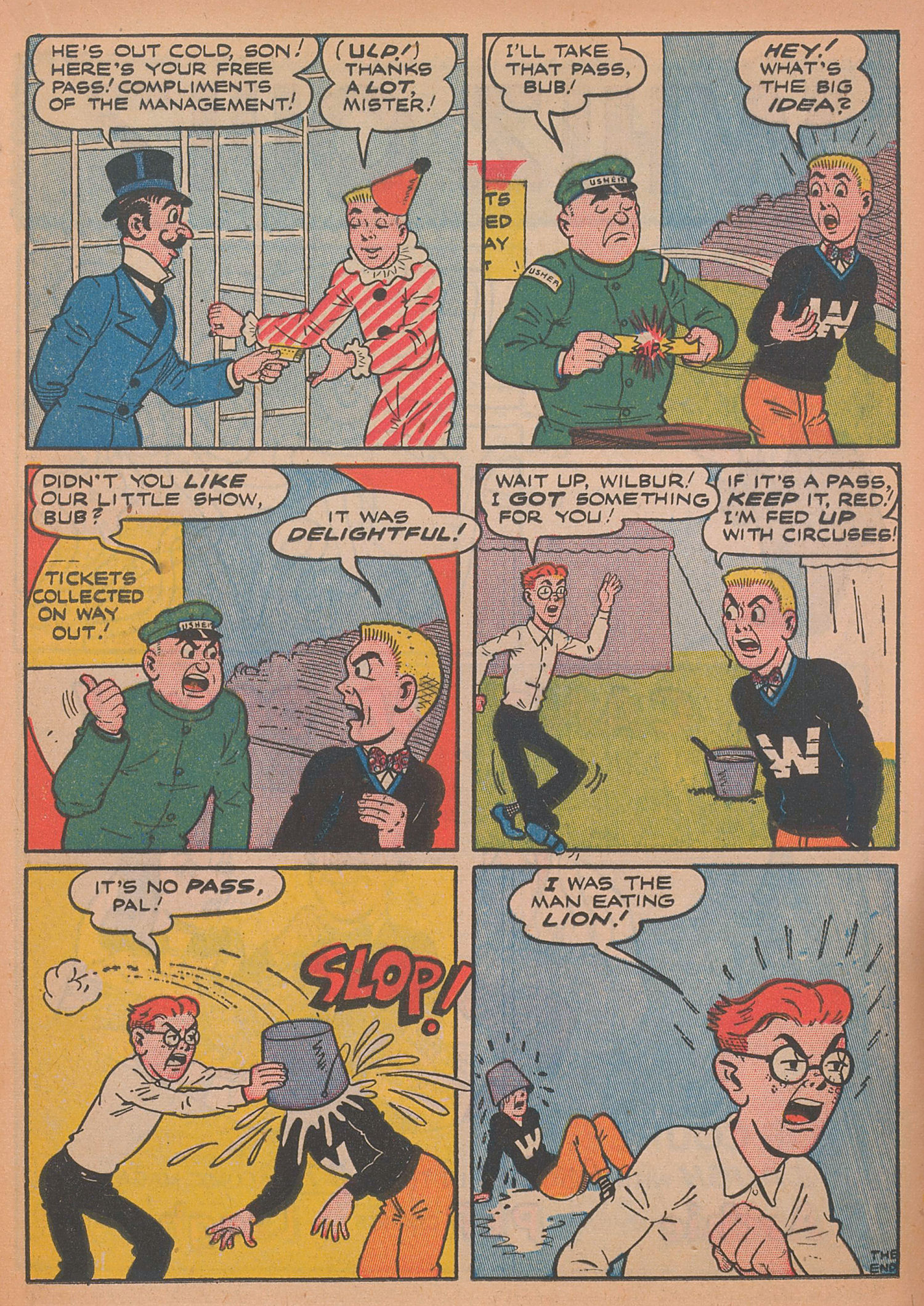 Read online Wilbur Comics comic -  Issue #18 - 19