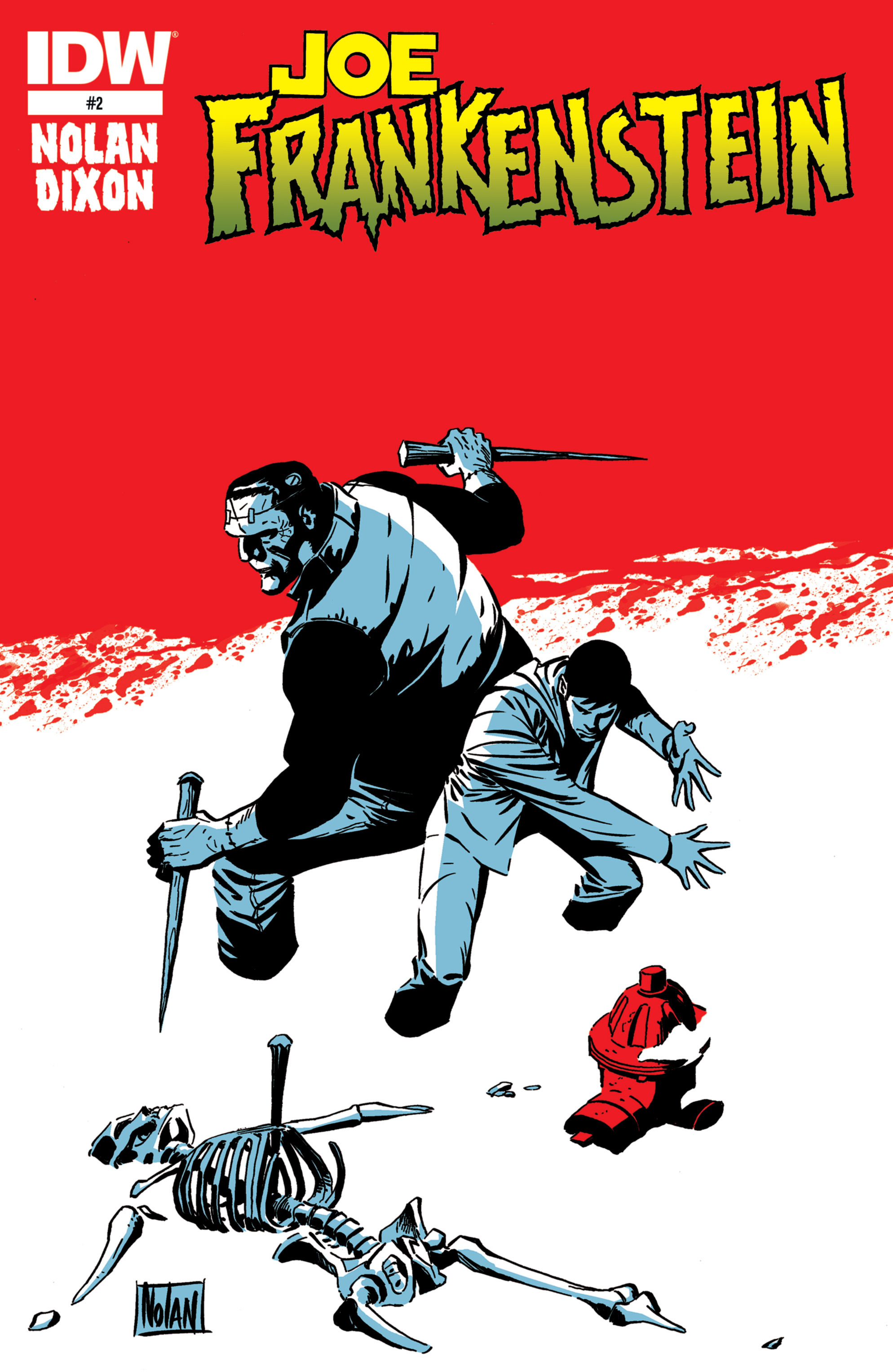 Read online Joe Frankenstein comic -  Issue #2 - 1