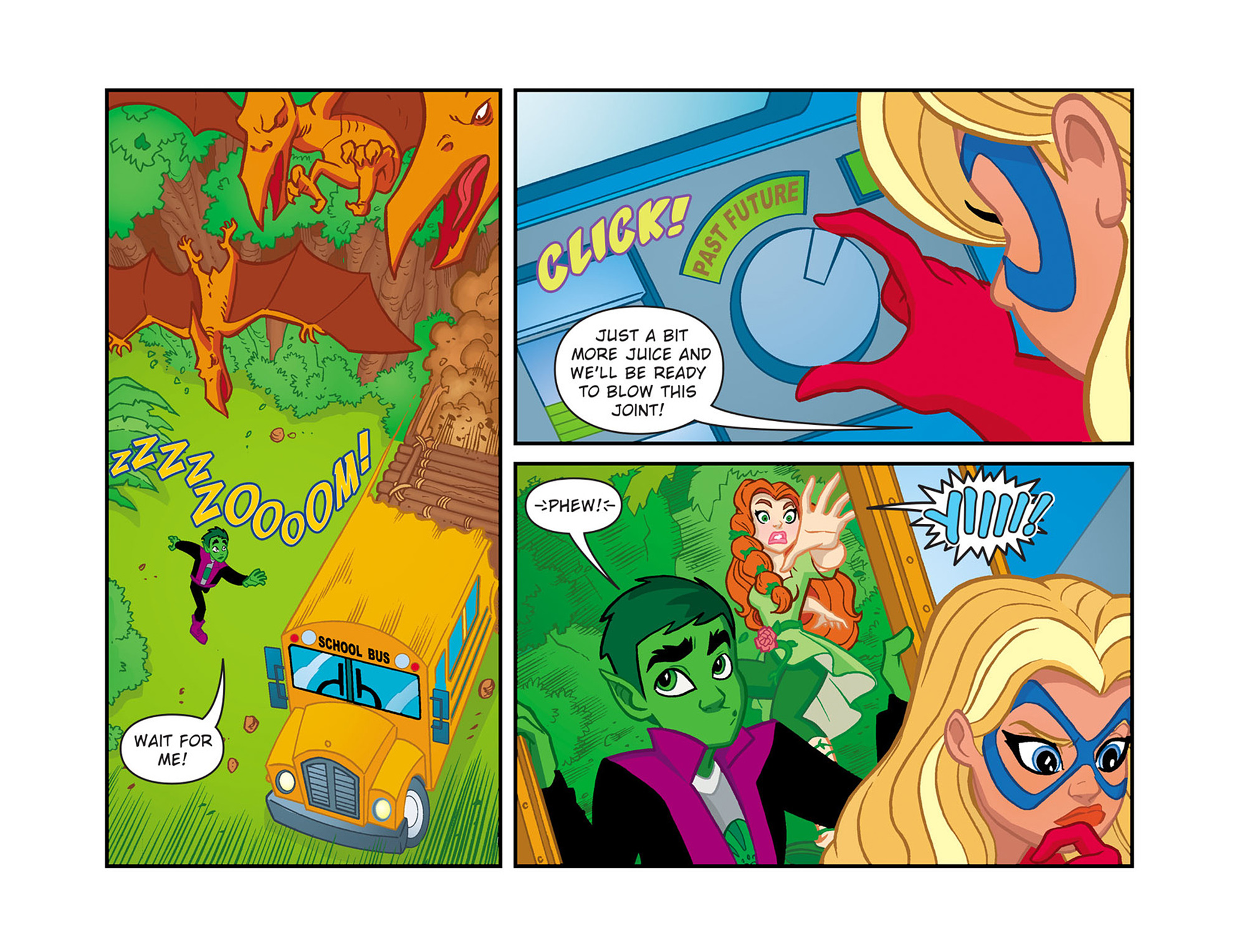 Read online DC Super Hero Girls: Past Times at Super Hero High comic -  Issue #4 - 4