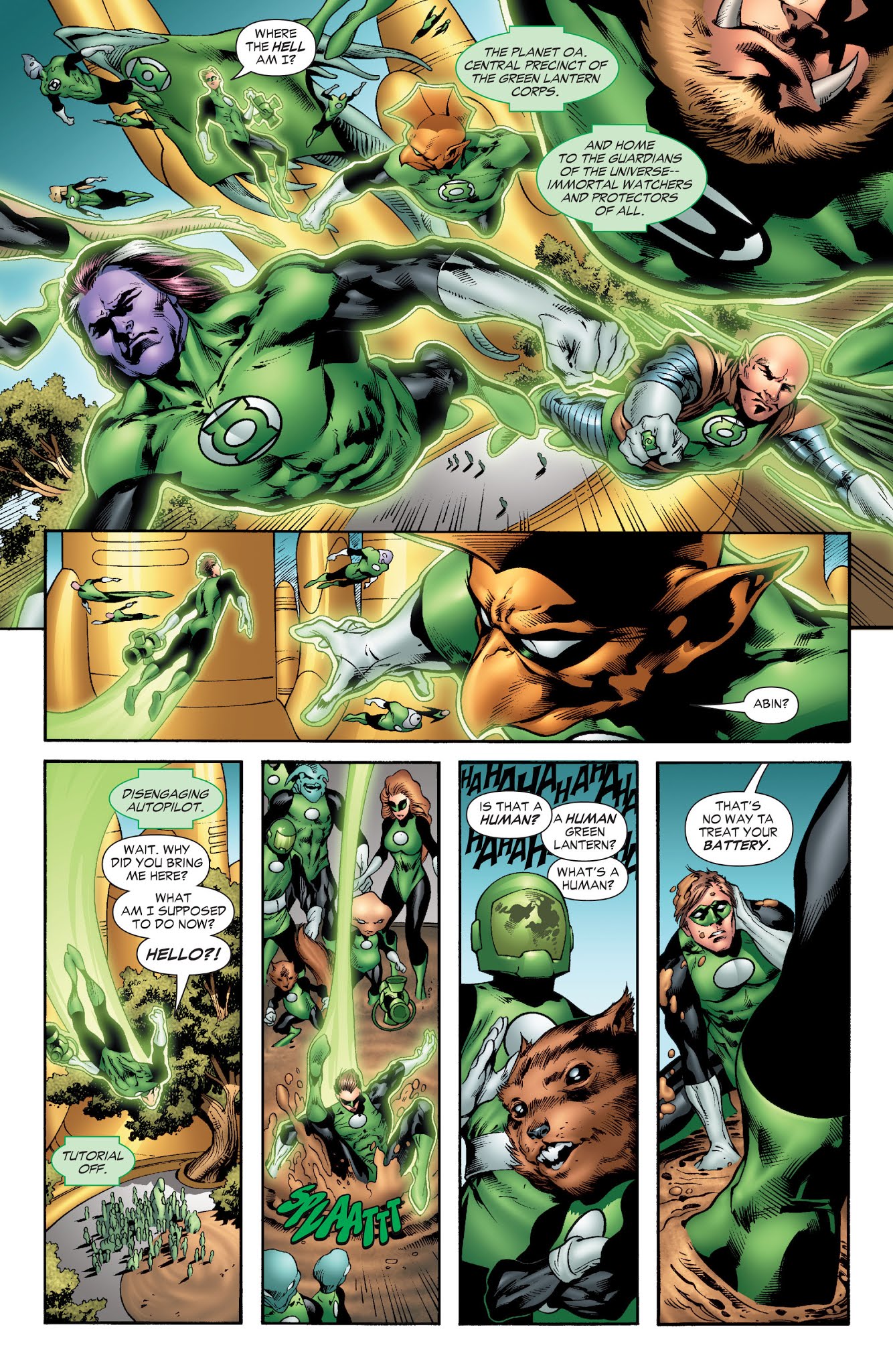 Read online Green Lantern (2005) comic -  Issue # _TPB 5 (Part 1) - 61
