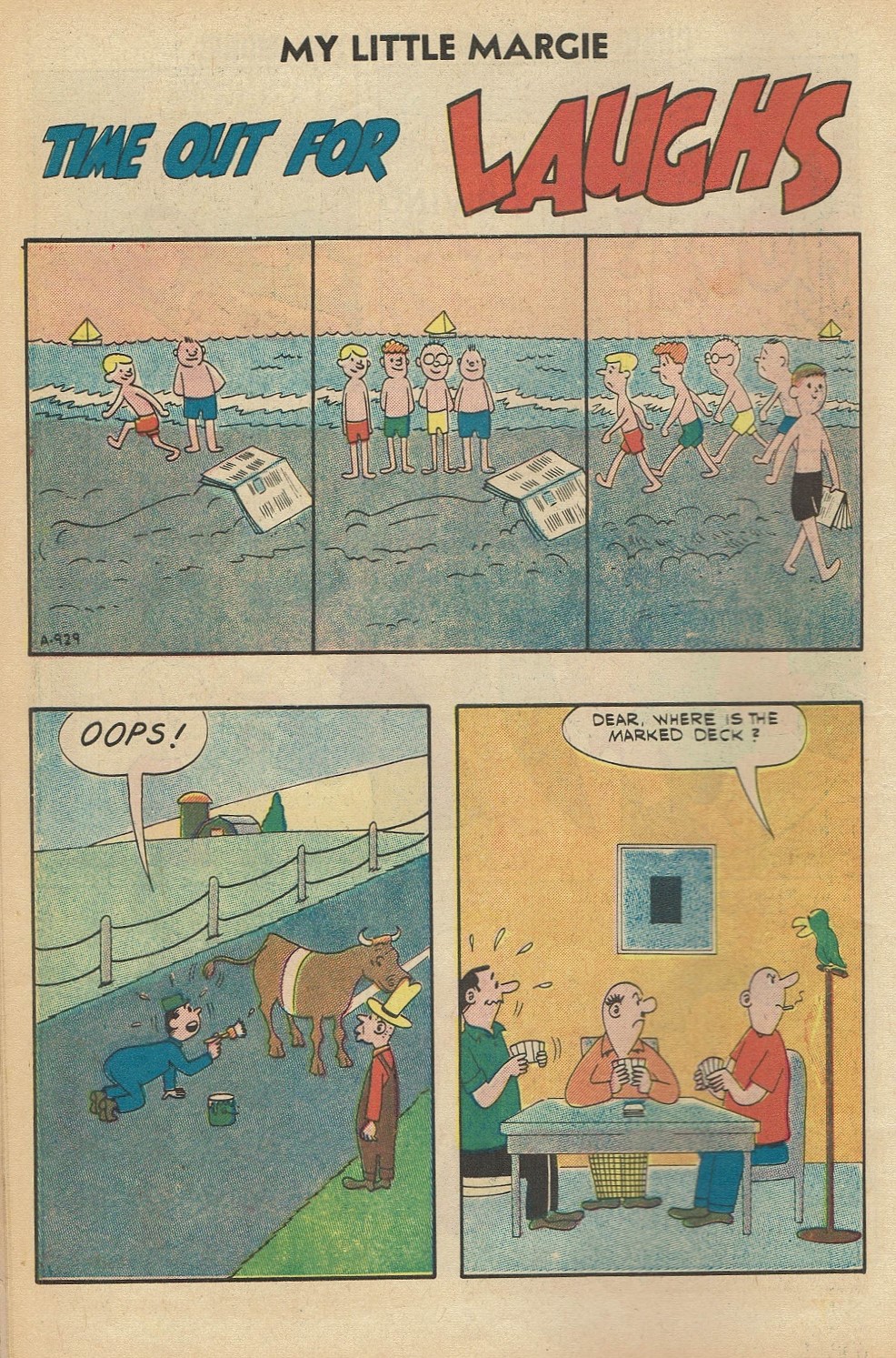 Read online My Little Margie (1954) comic -  Issue #39 - 10