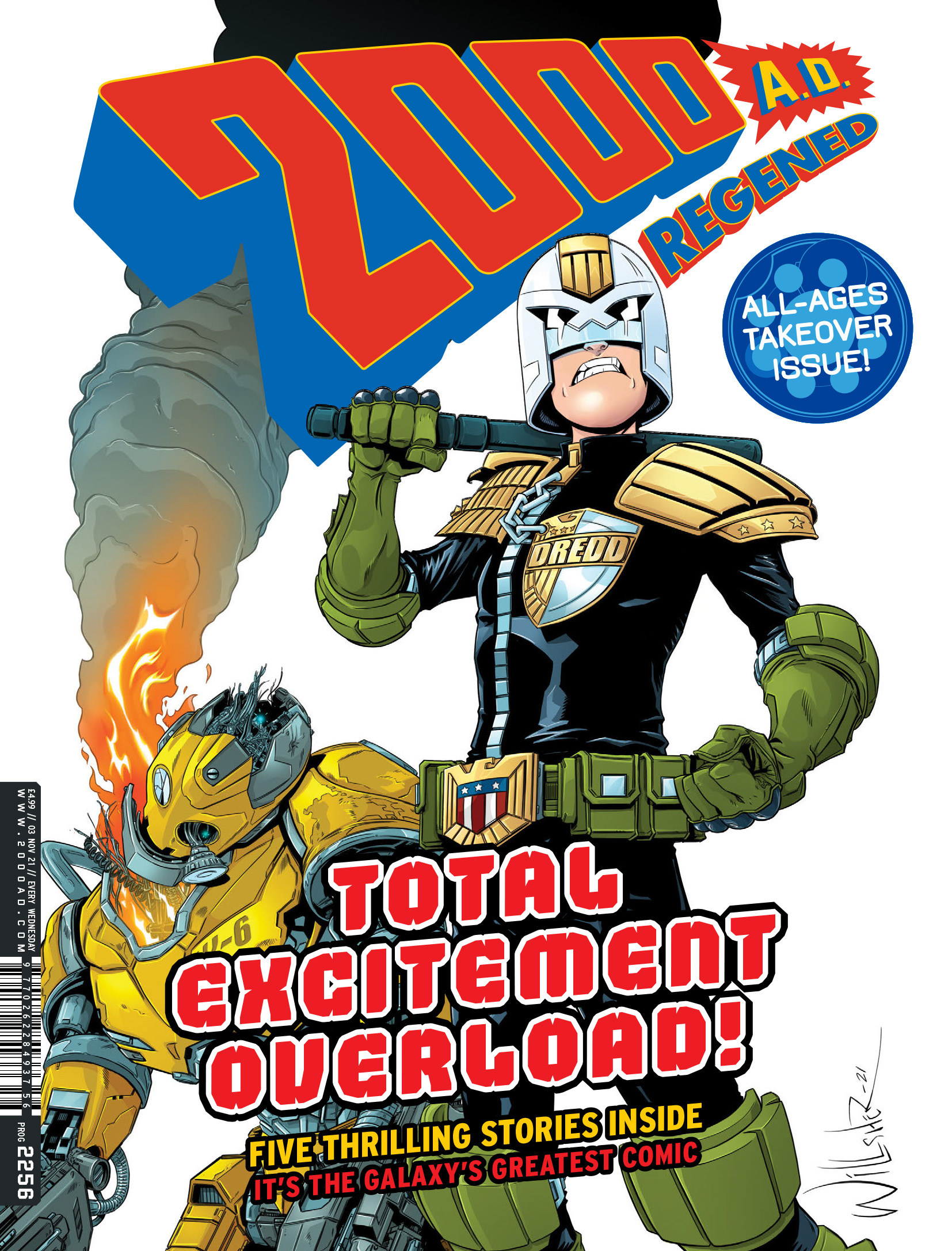 Read online 2000 AD comic -  Issue #2256 - 1