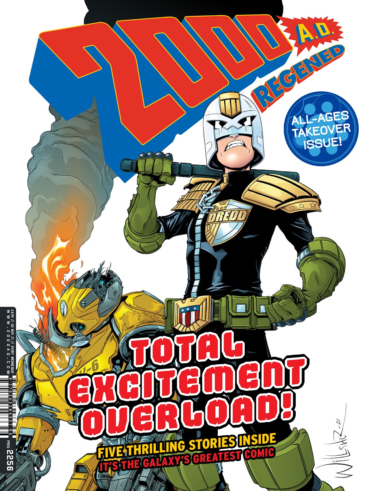 2000 AD issue 2256 - Page 1