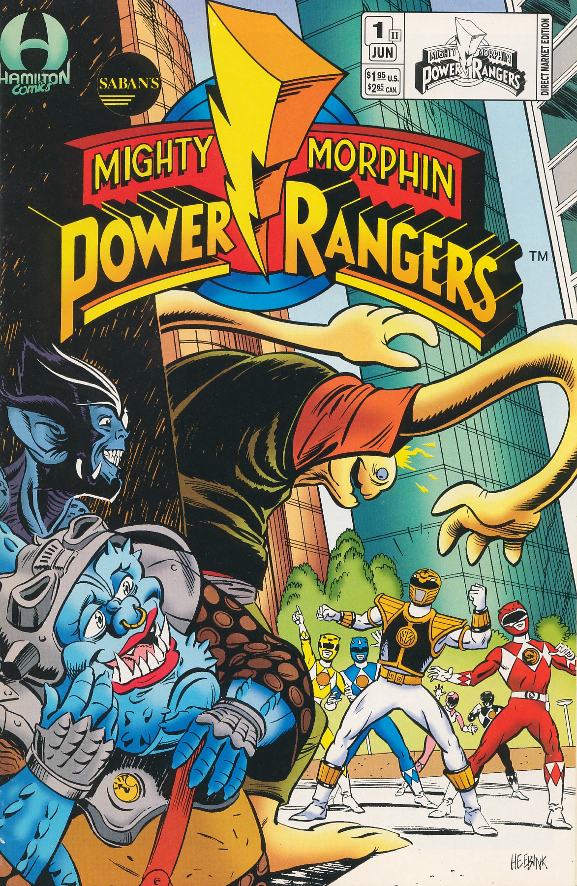 Saban's Mighty Morphin Power Rangers (1995) issue 1 - Page 1
