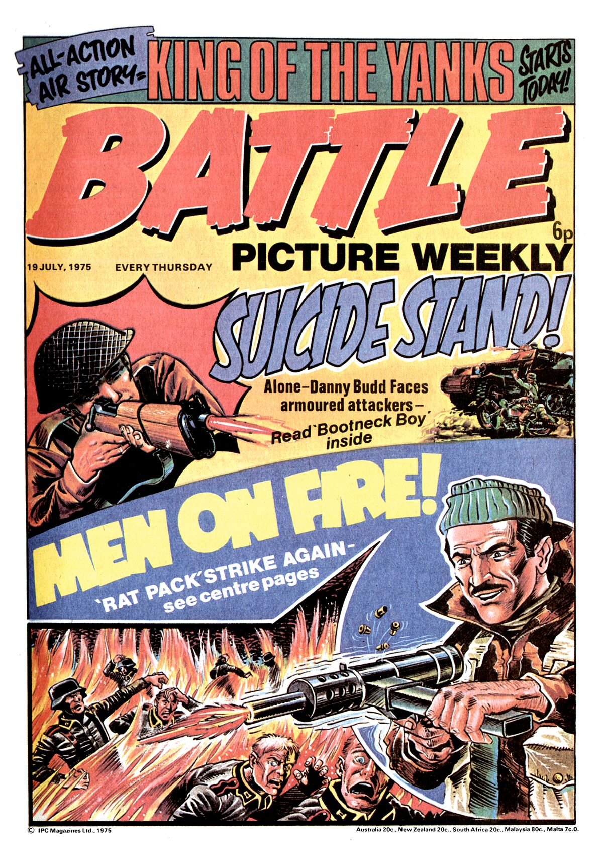 Read online Battle Picture Weekly comic -  Issue #20 - 1