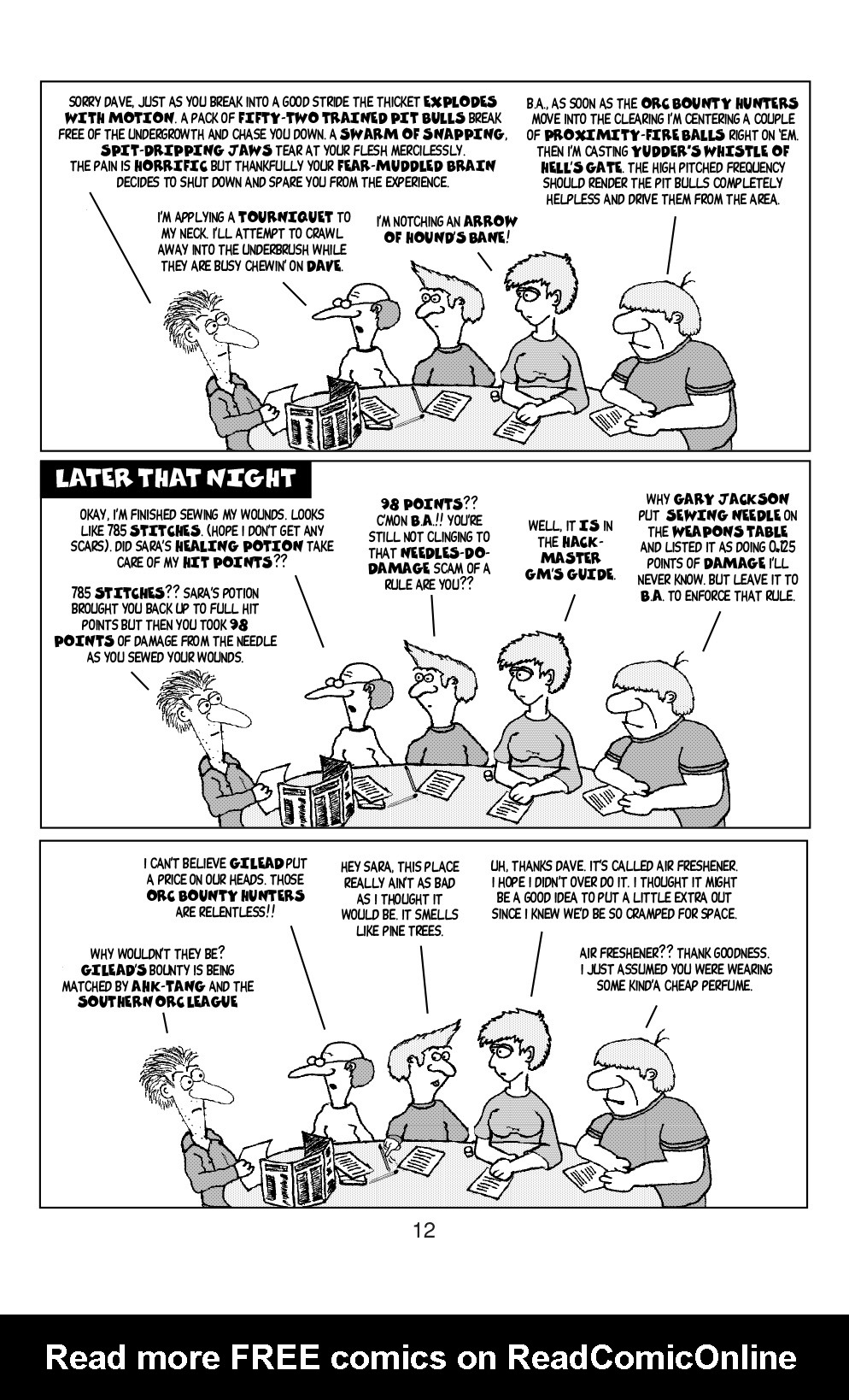 Read online Knights of the Dinner Table comic -  Issue #19 - 14