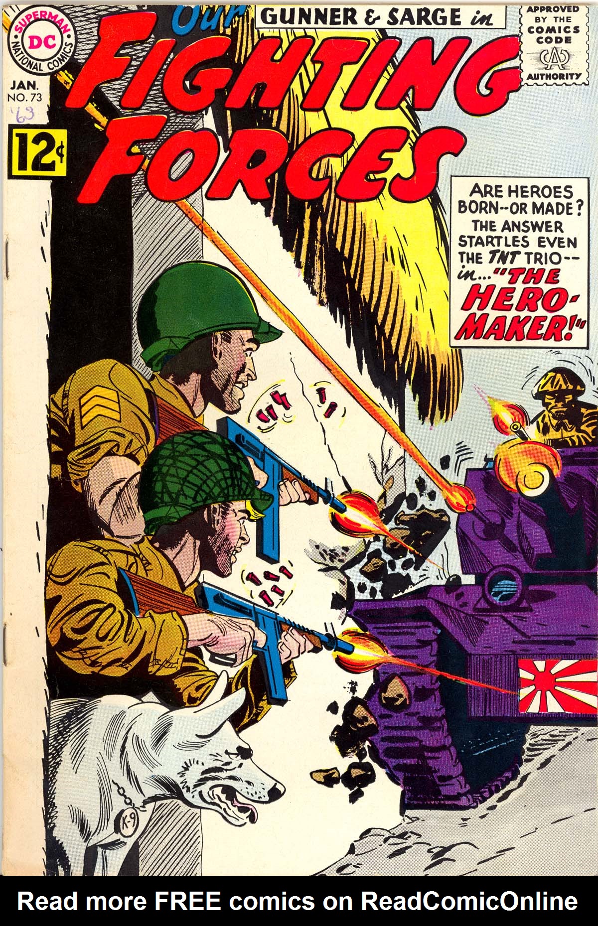 Read online Our Fighting Forces comic -  Issue #73 - 1