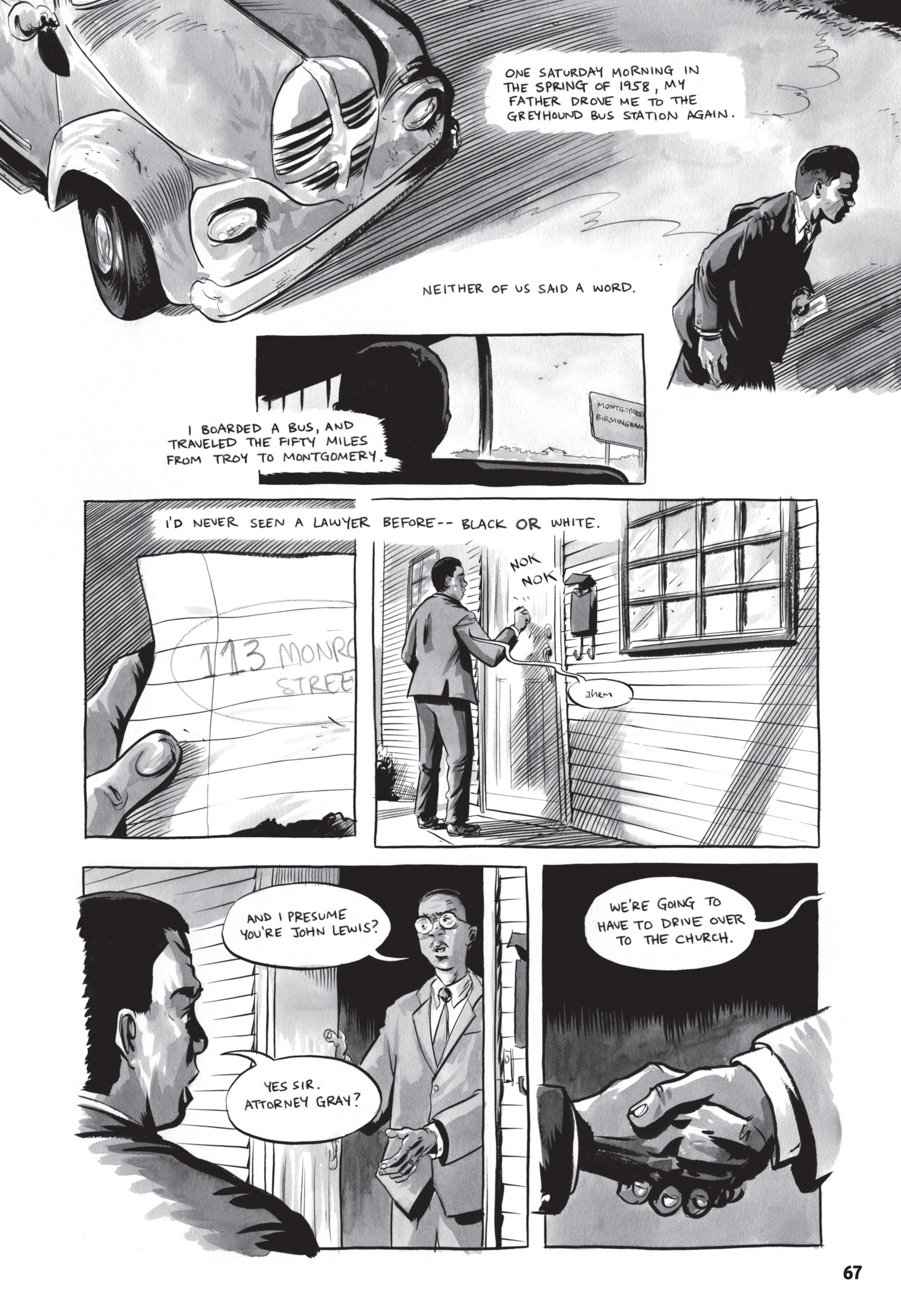 Read online March comic -  Issue #1 - 65