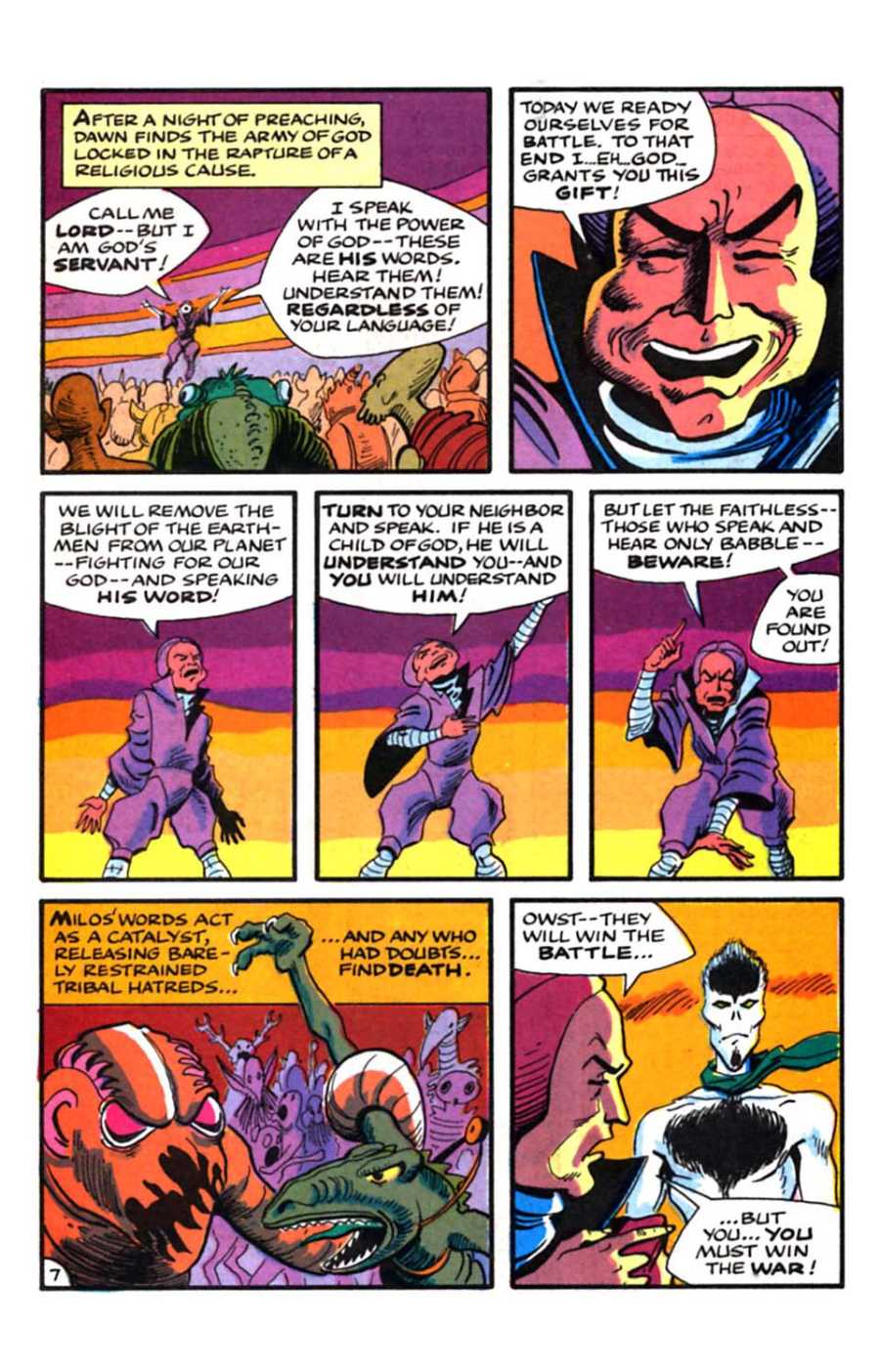 Read online Mars comic -  Issue #9 - 9