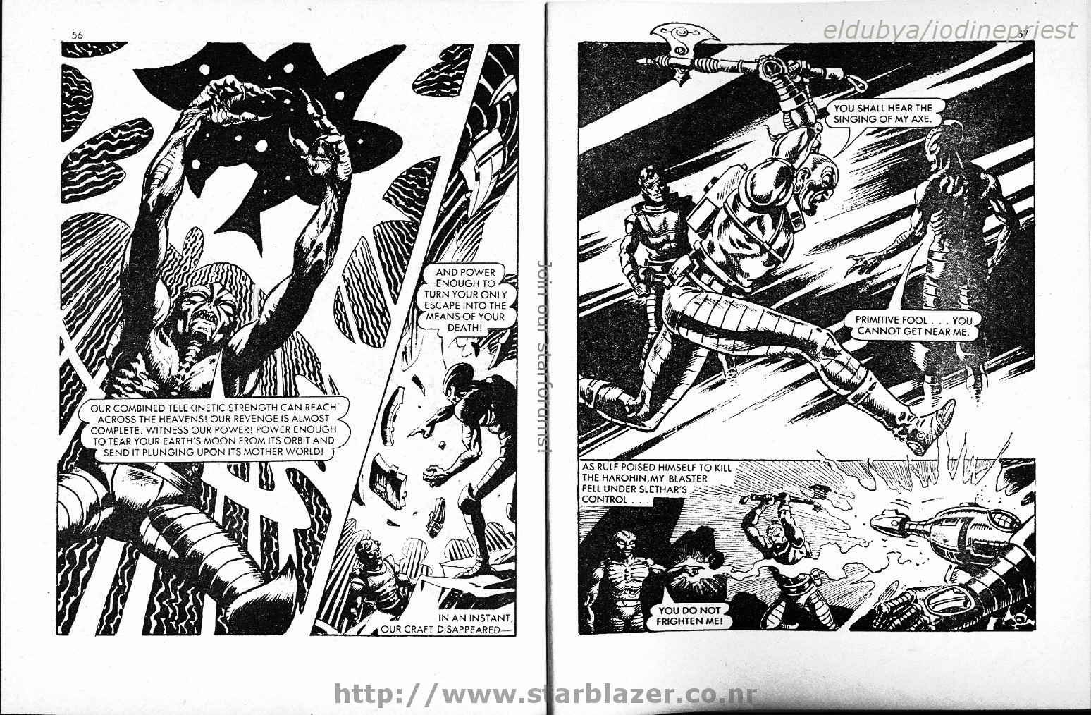 Read online Starblazer comic -  Issue #167 - 30