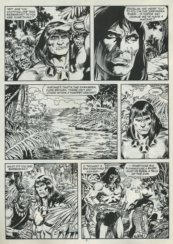 Read online The Savage Sword Of Conan comic -  Issue #182 - 4