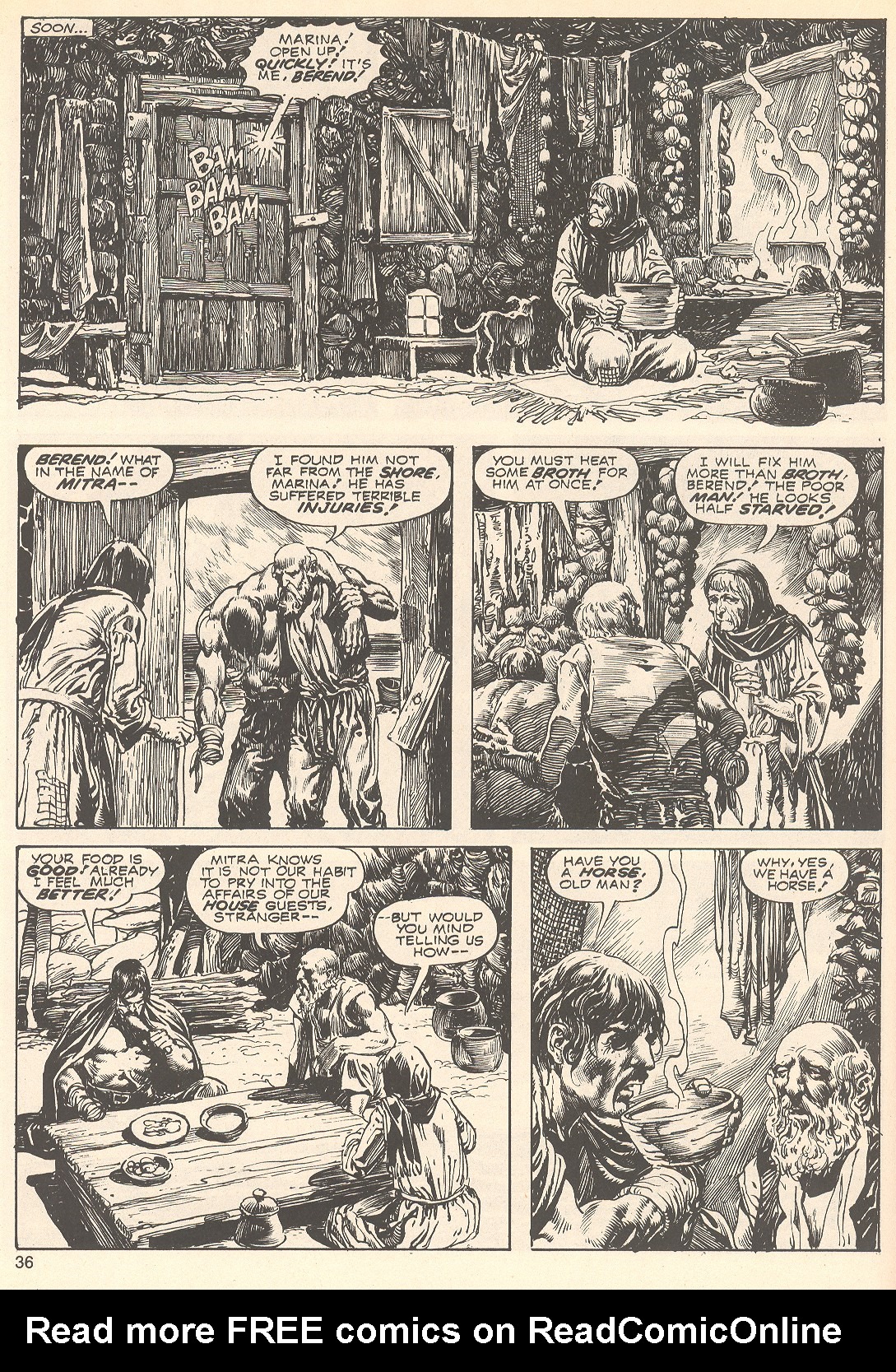Read online The Savage Sword Of Conan comic -  Issue #75 - 36