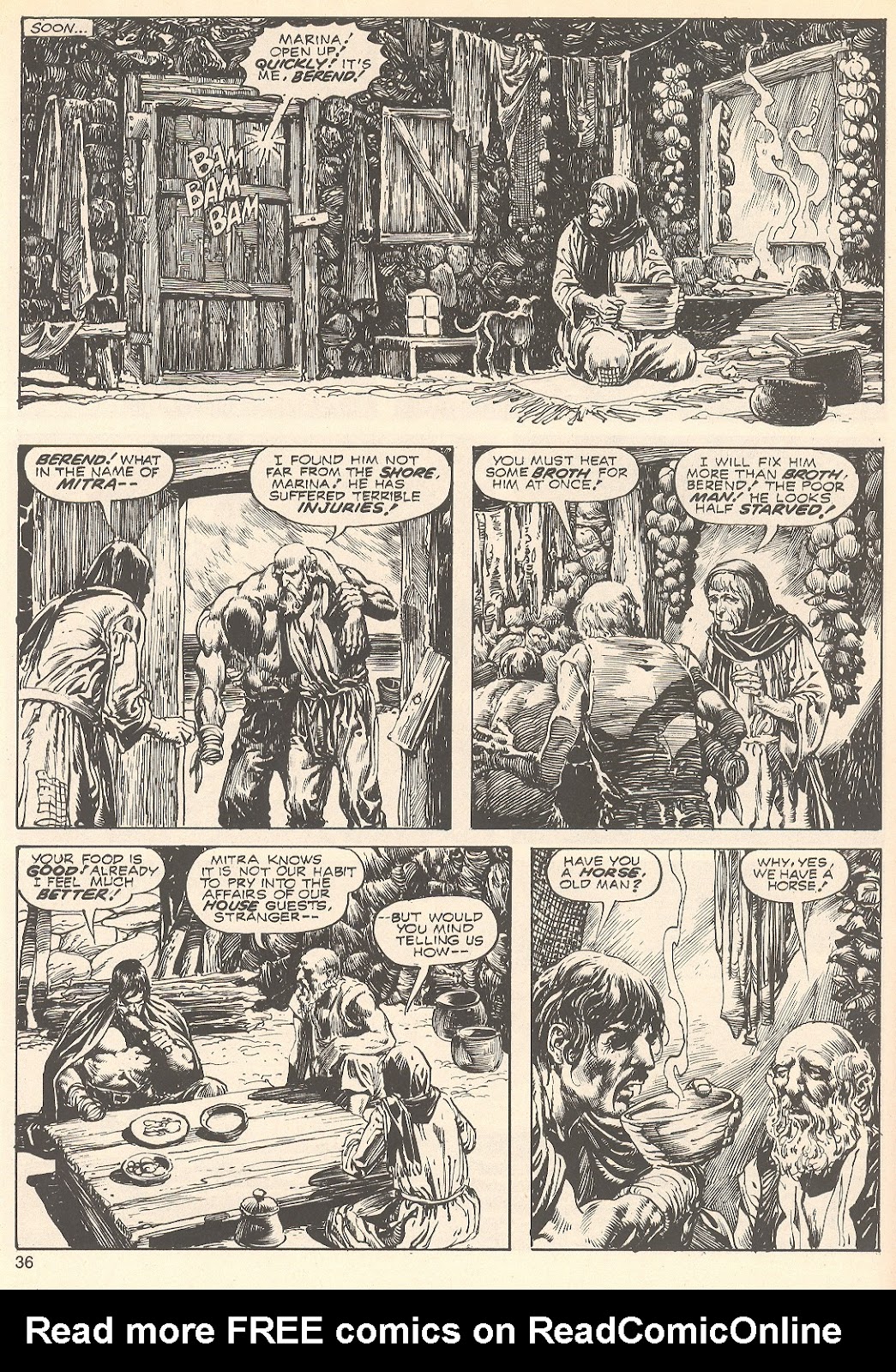 The Savage Sword Of Conan issue 75 - Page 36