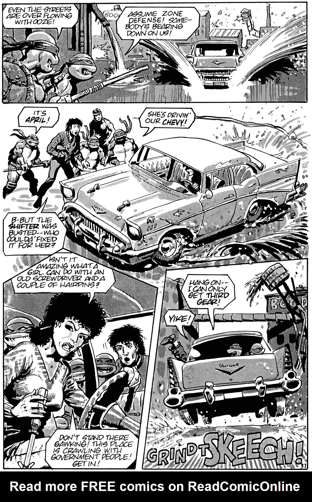 Read online Teenage Mutant Ninja Turtles (1984) comic -  Issue #25 - 39