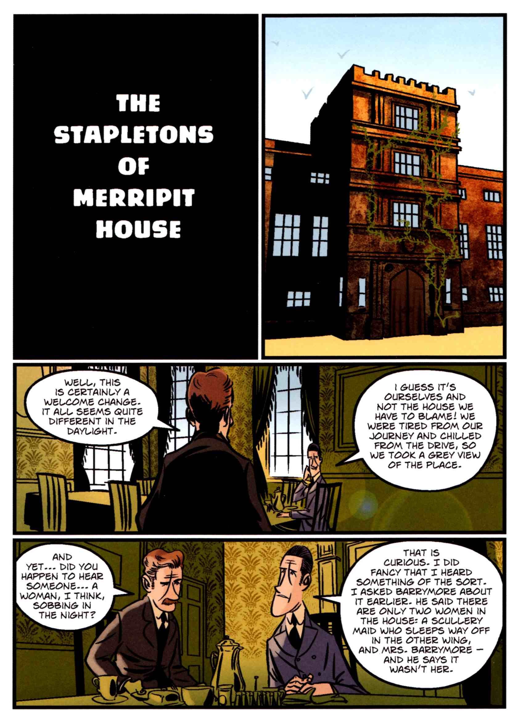 Read online The Hound of the Baskervilles (2009) comic -  Issue # TPB - 70