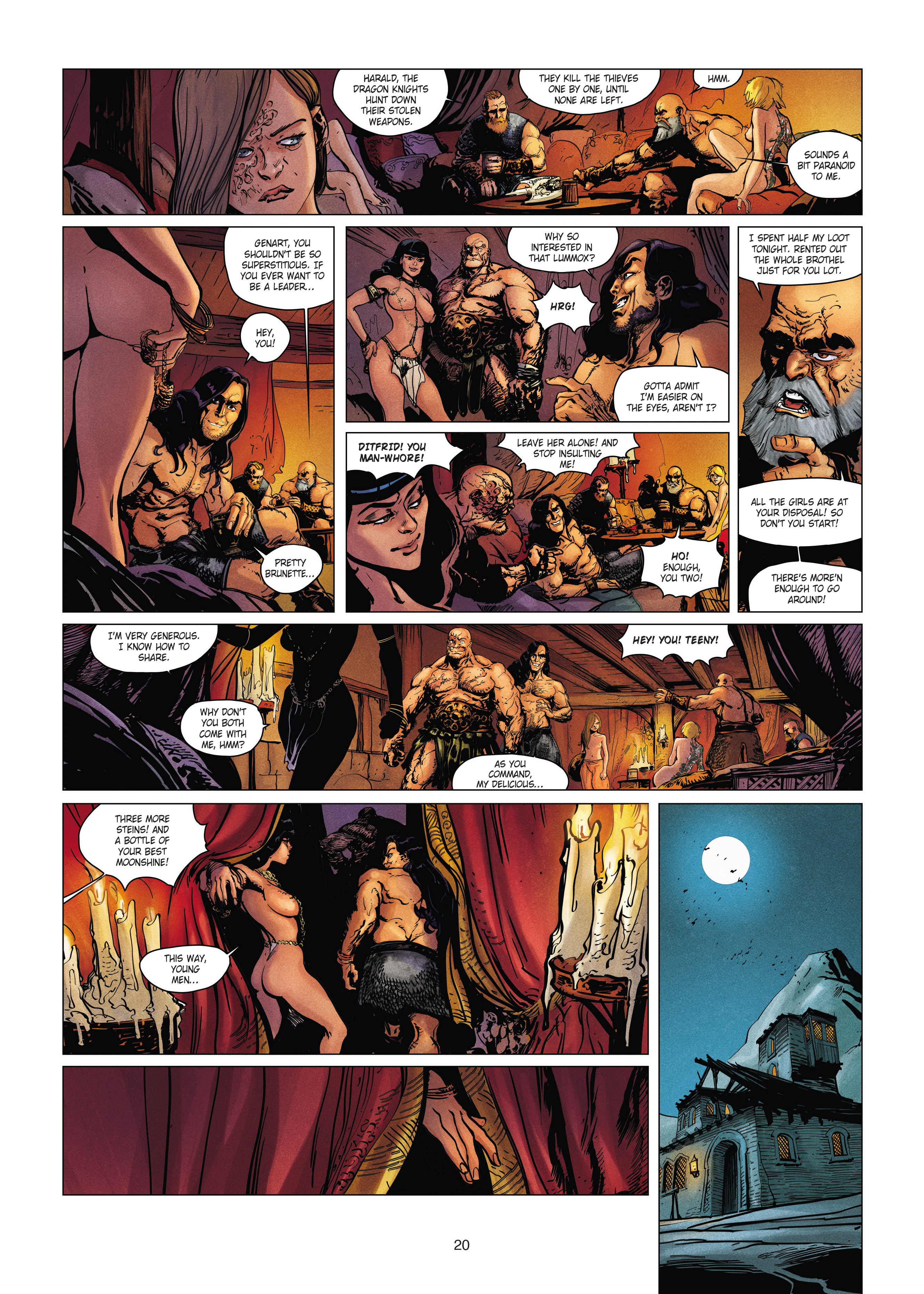 Read online Chronicles of the Dragon Knights comic -  Issue #21 - 20