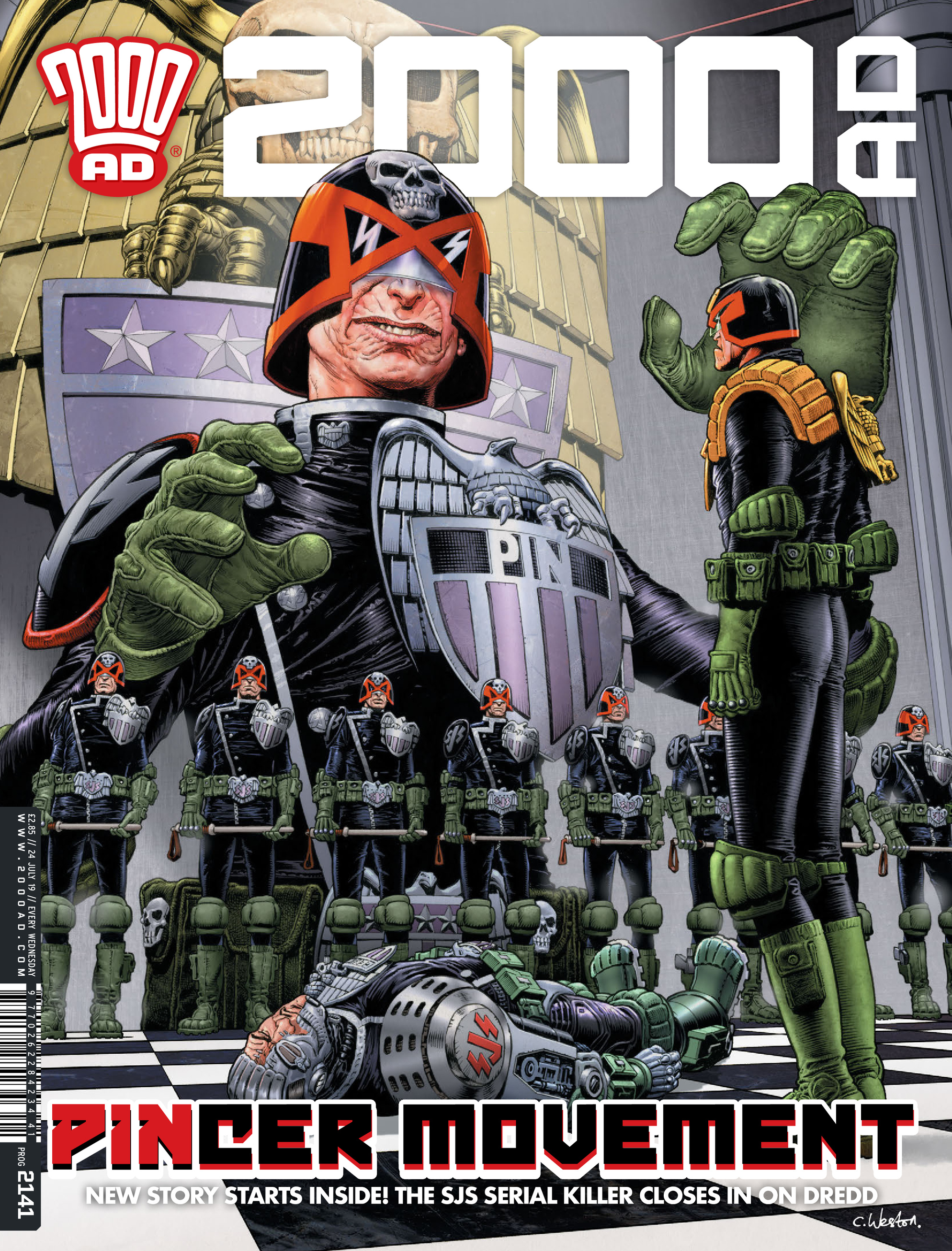 Read online 2000 AD comic -  Issue #2141 - 1