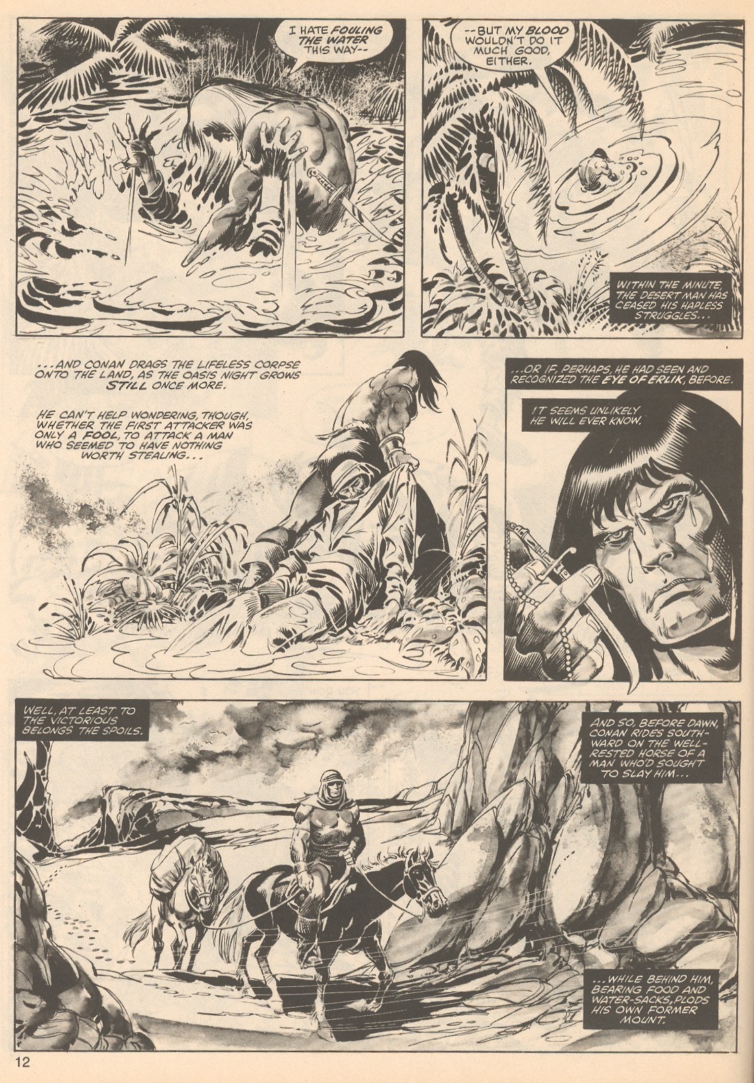 Read online The Savage Sword Of Conan comic -  Issue #54 - 12
