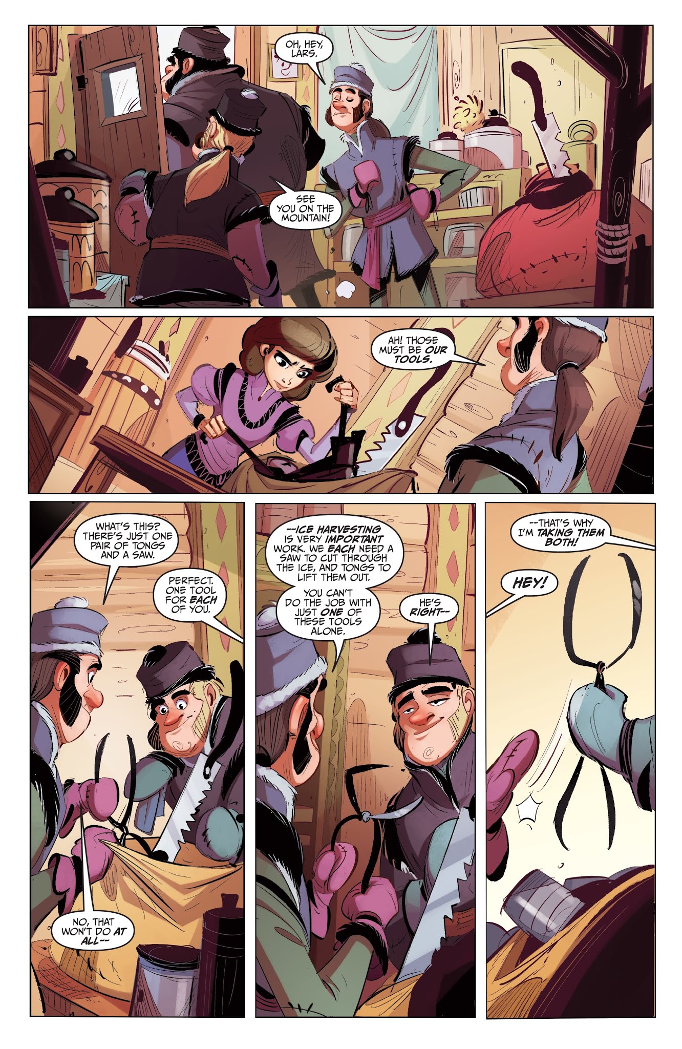 Read online Disney Frozen: Breaking Boundaries comic -  Issue #2 - 16