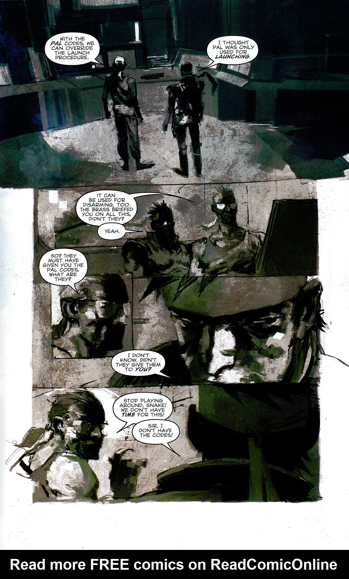 Read online Metal Gear Solid comic -  Issue #7 - 19