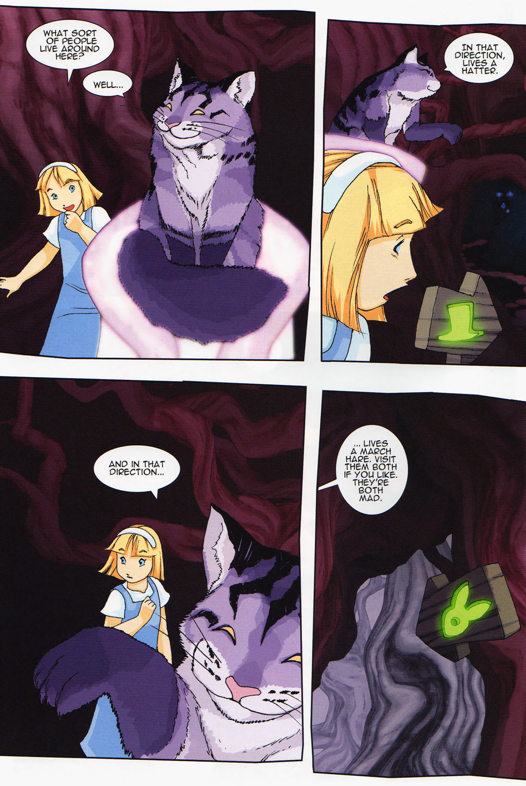 Read online New Alice in Wonderland comic -  Issue #3 - 16