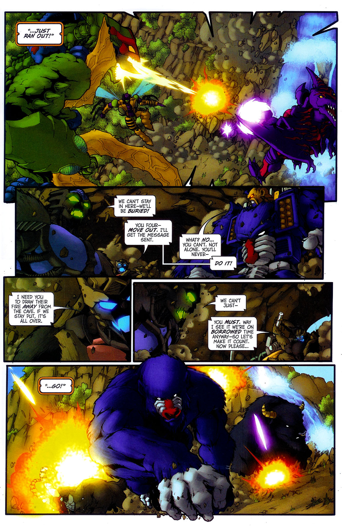 Read online Transformers, Beast Wars: The Gathering comic -  Issue #4 - 16