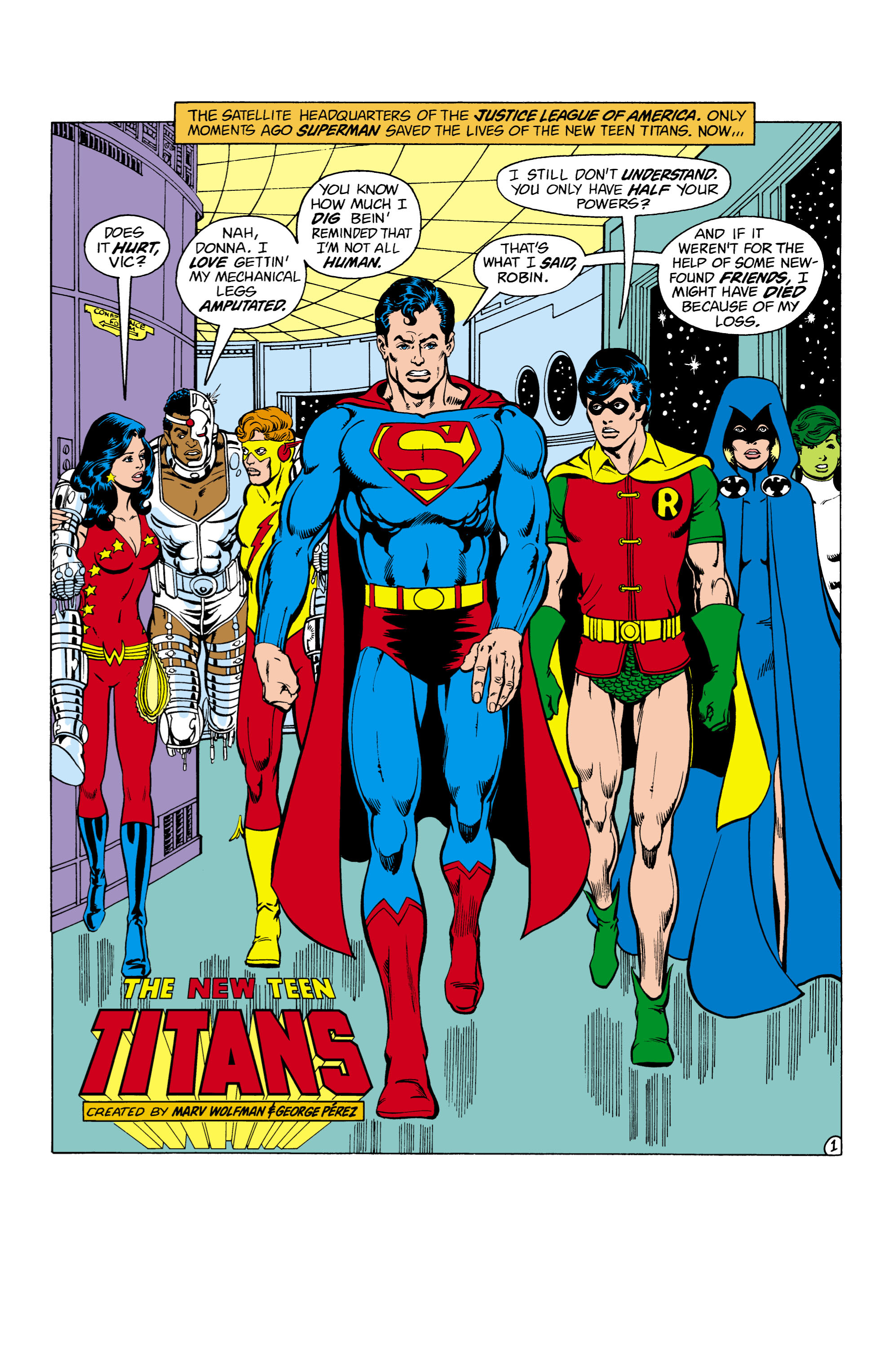 Read online The New Teen Titans (1980) comic -  Issue #24 - 2