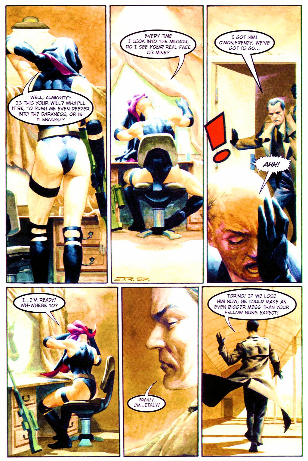 Read online Warrior Nun: Frenzy comic -  Issue #2 - 8