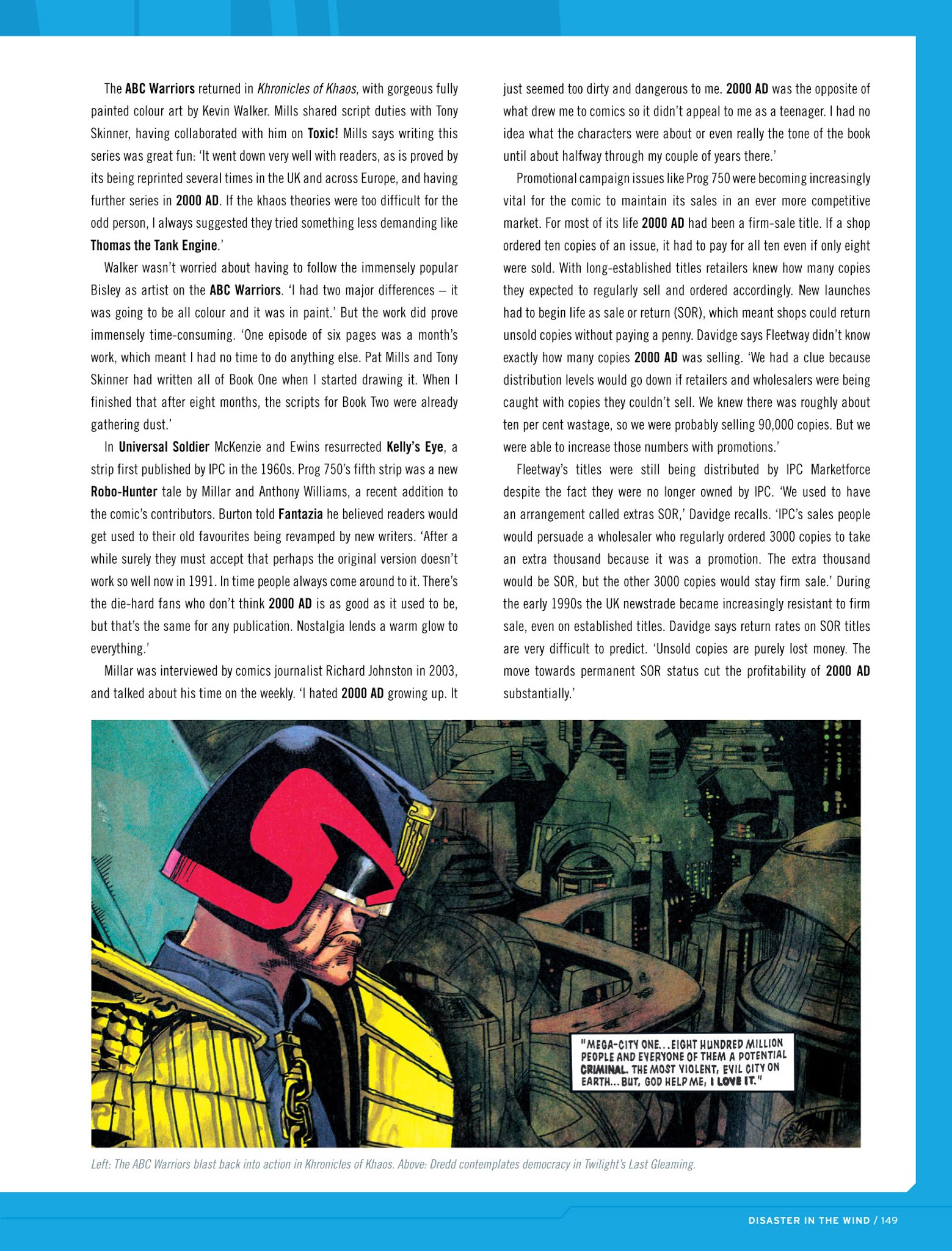 Read online Thrill-Power Overload: Forty Years of 2000 AD: Revised, Updated and Expanded! comic -  Issue # TPB (Part 2) - 51