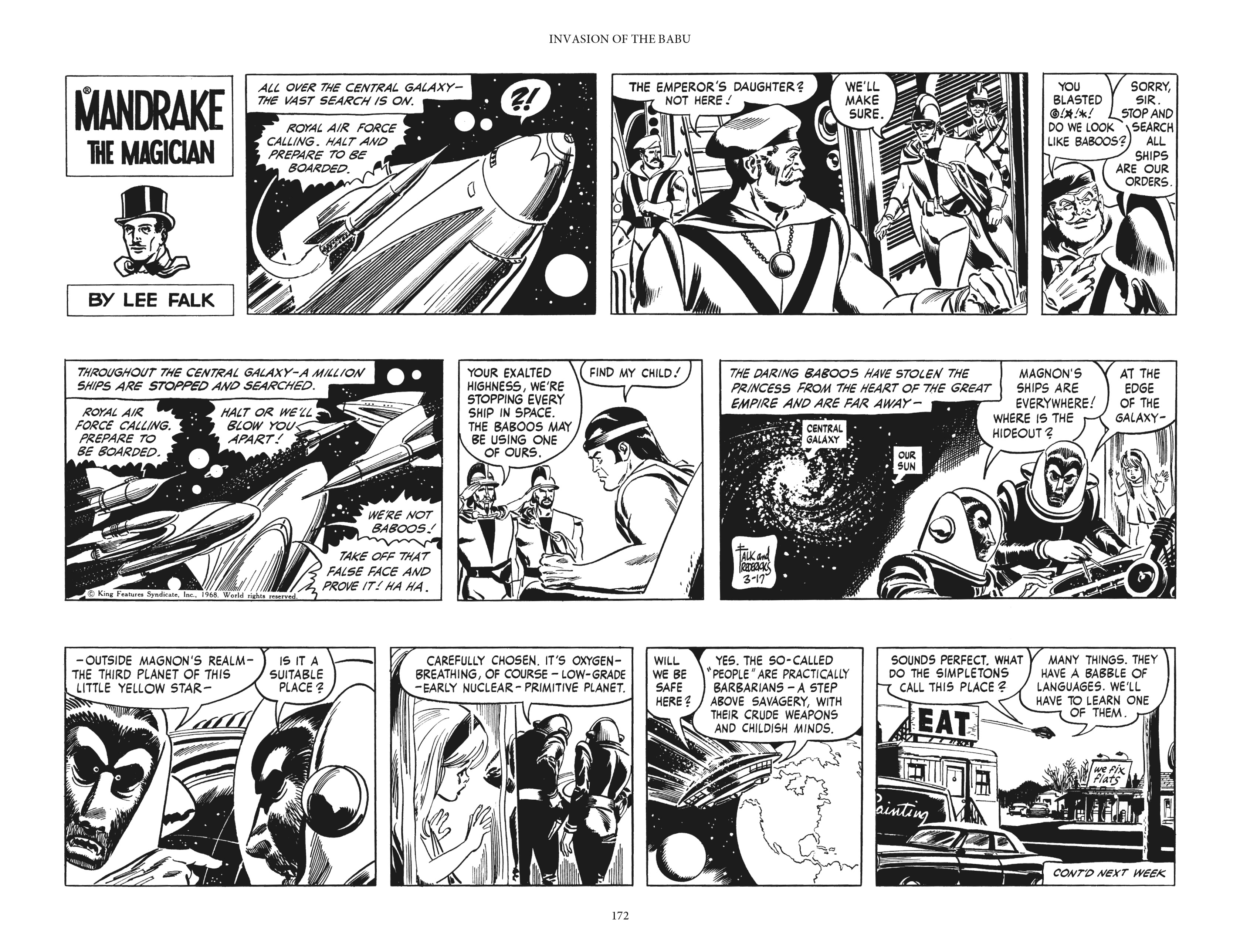 Read online Mandrake the Magician: The Fred Fredricks Sundays comic -  Issue # TPB (Part 2) - 73