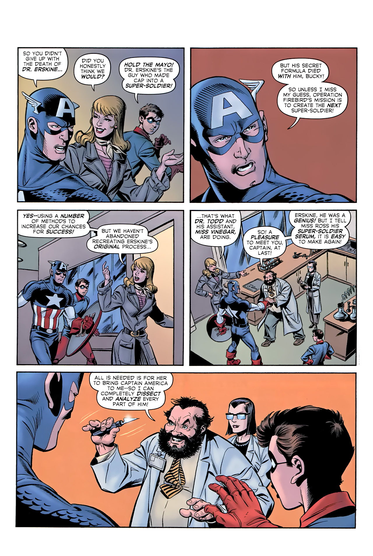 Read online Captain America: The 1940s Newspaper Strip comic -  Issue #1 - 10