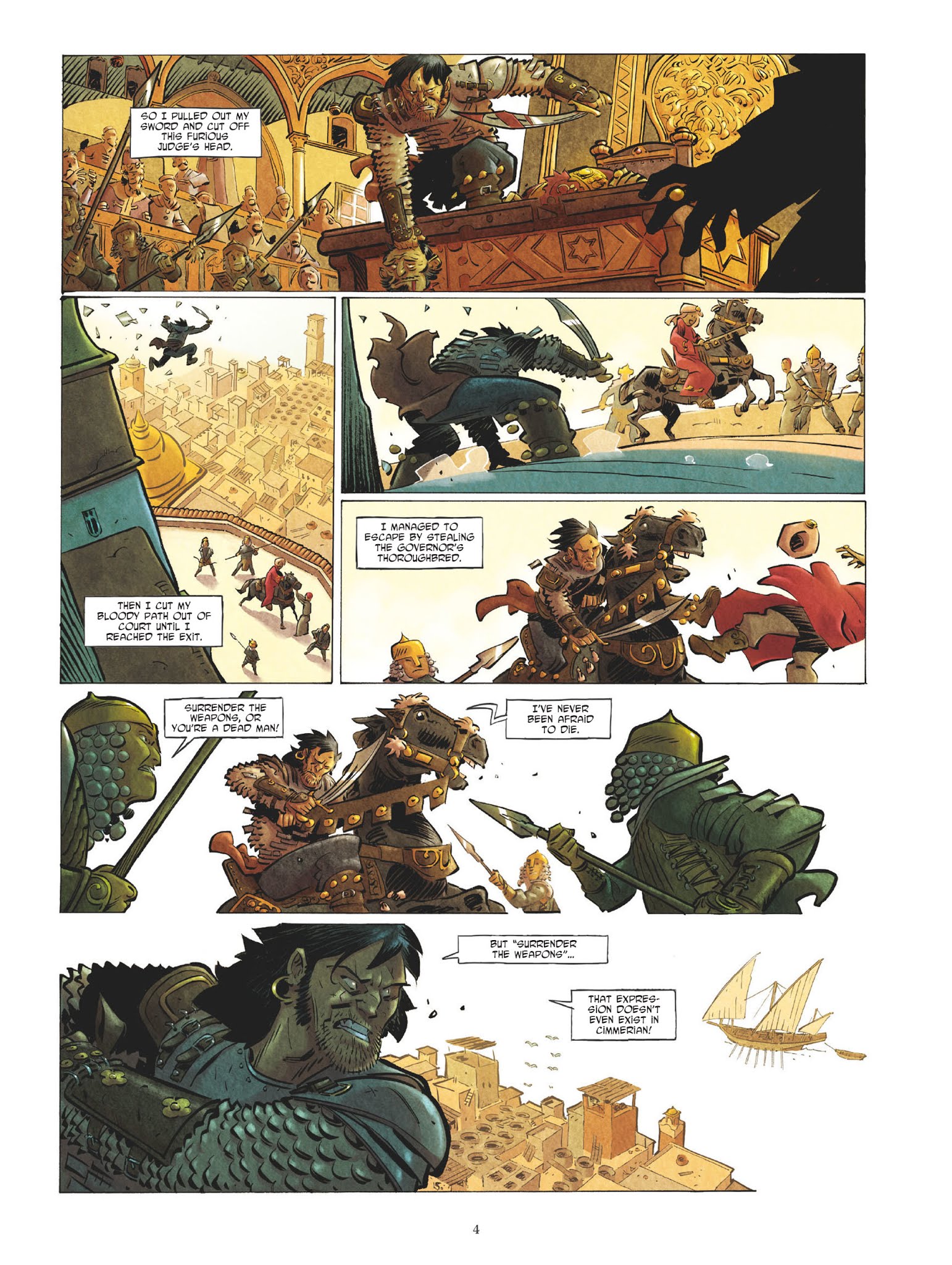 Read online Conan le Cimmérien - La Reine de la côte noire comic -  Issue #1 - 5