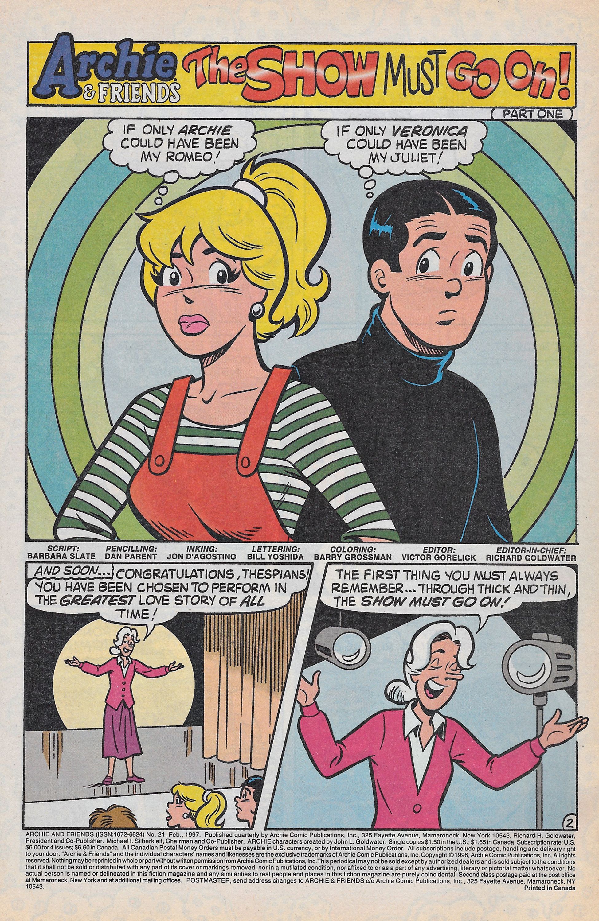 Read online Archie & Friends (1992) comic -  Issue #21 - 4