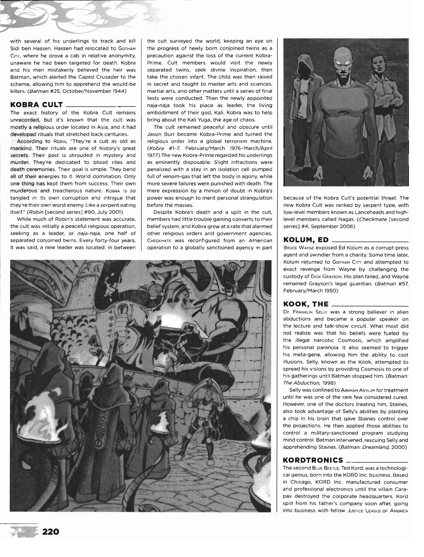 Read online The Essential Batman Encyclopedia comic -  Issue # TPB (Part 3) - 32