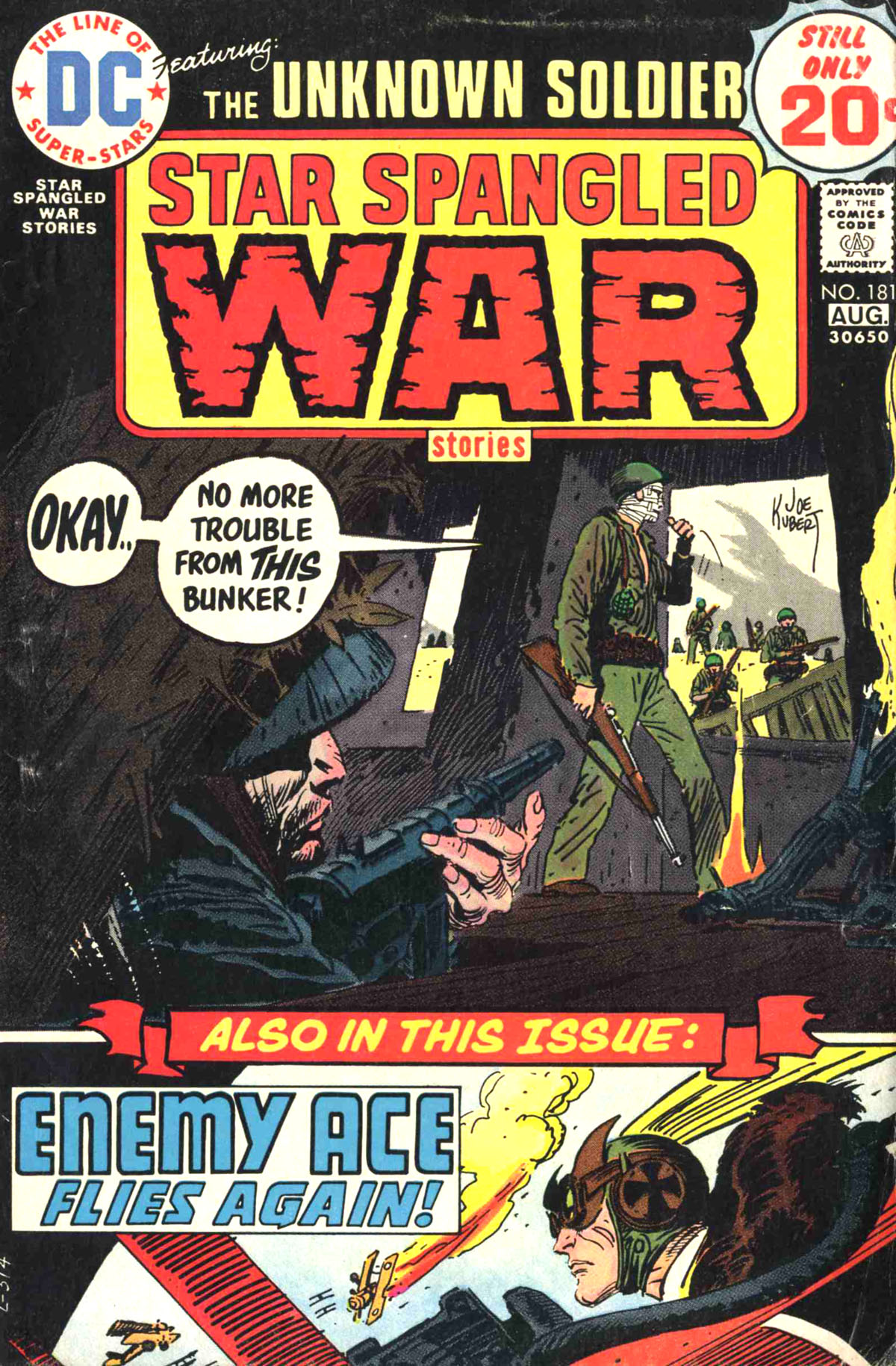 Read online Star Spangled War Stories (1952) comic -  Issue #181 - 1