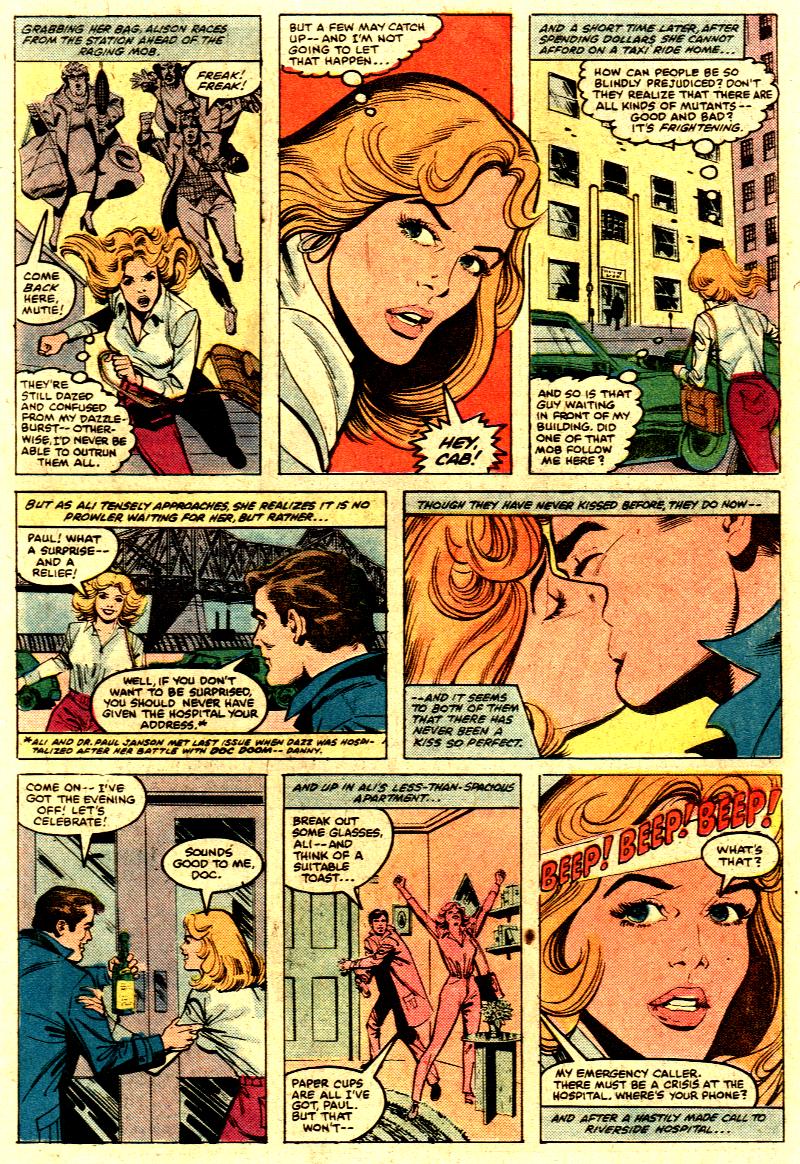 Read online Dazzler (1981) comic -  Issue #6 - 9
