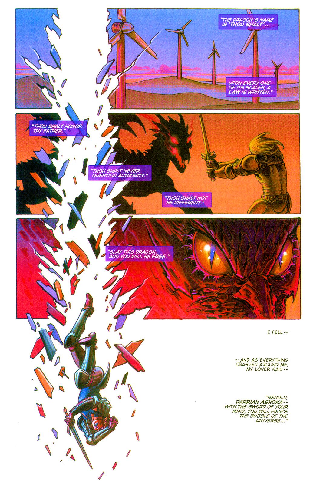 Read online Dawn: Three Tiers comic -  Issue #3 - 4