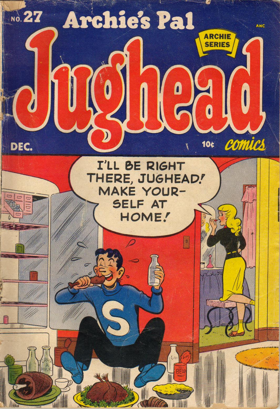 Read online Archie's Pal Jughead comic -  Issue #27 - 1