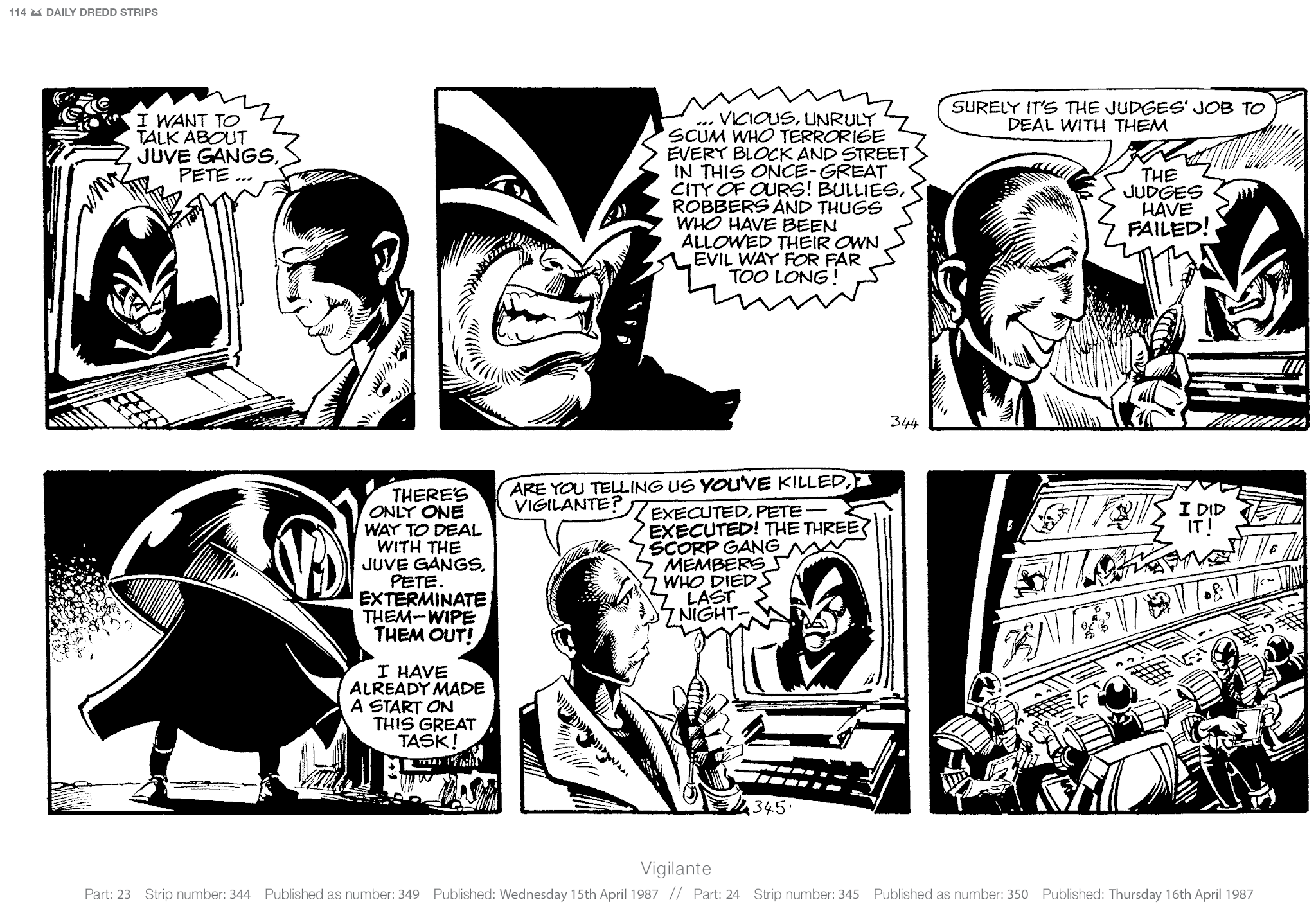 Read online Judge Dredd: The Daily Dredds comic -  Issue # TPB 2 - 117