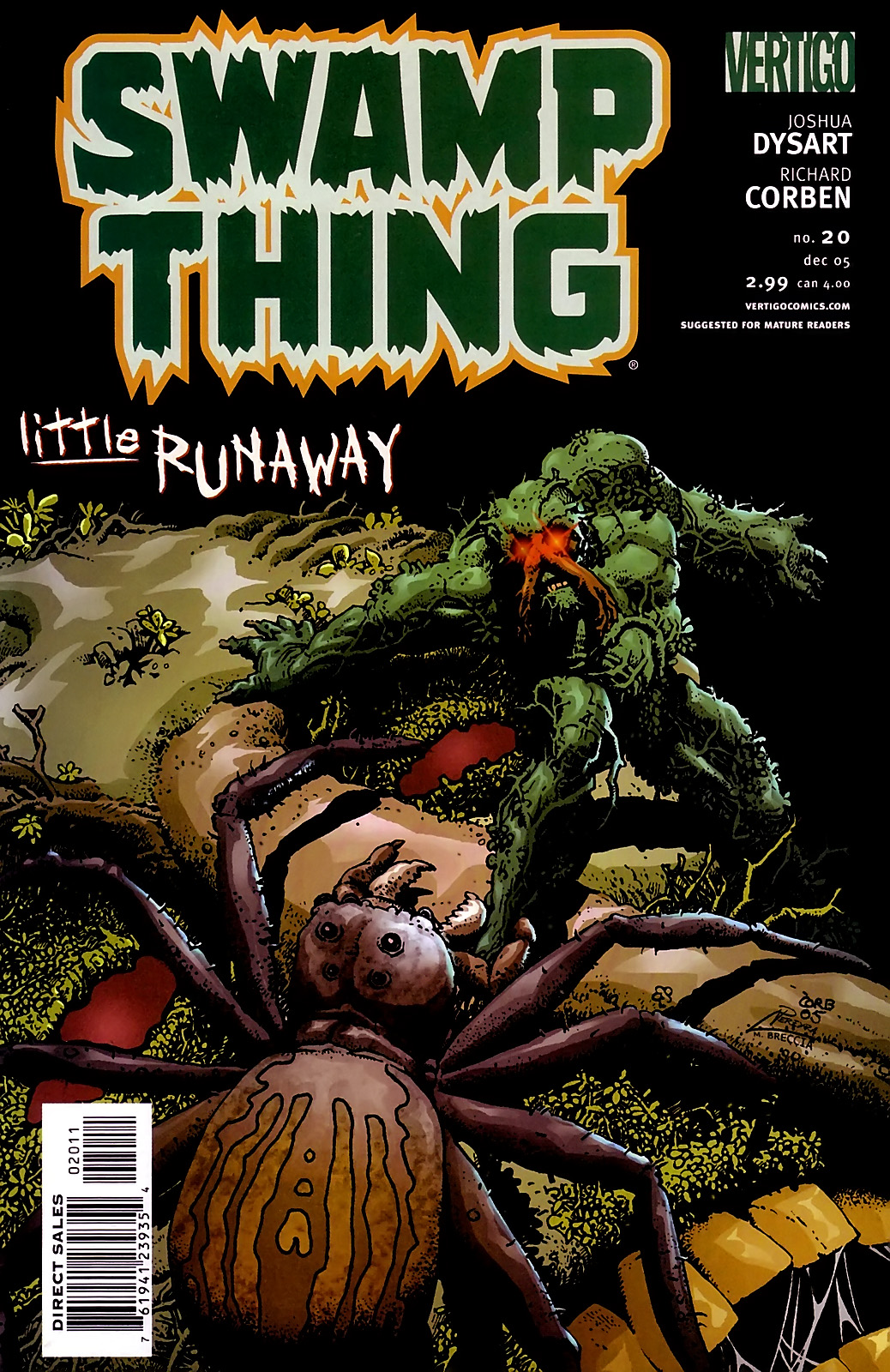 Read online Swamp Thing (2004) comic -  Issue #20 - 1