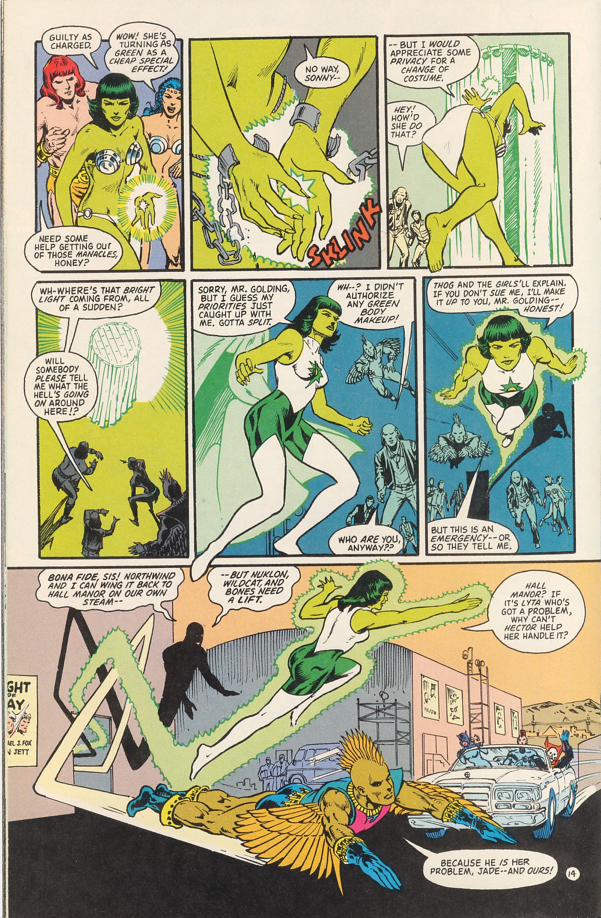 Read online Infinity Inc. (1984) comic -  Issue #43 - 16