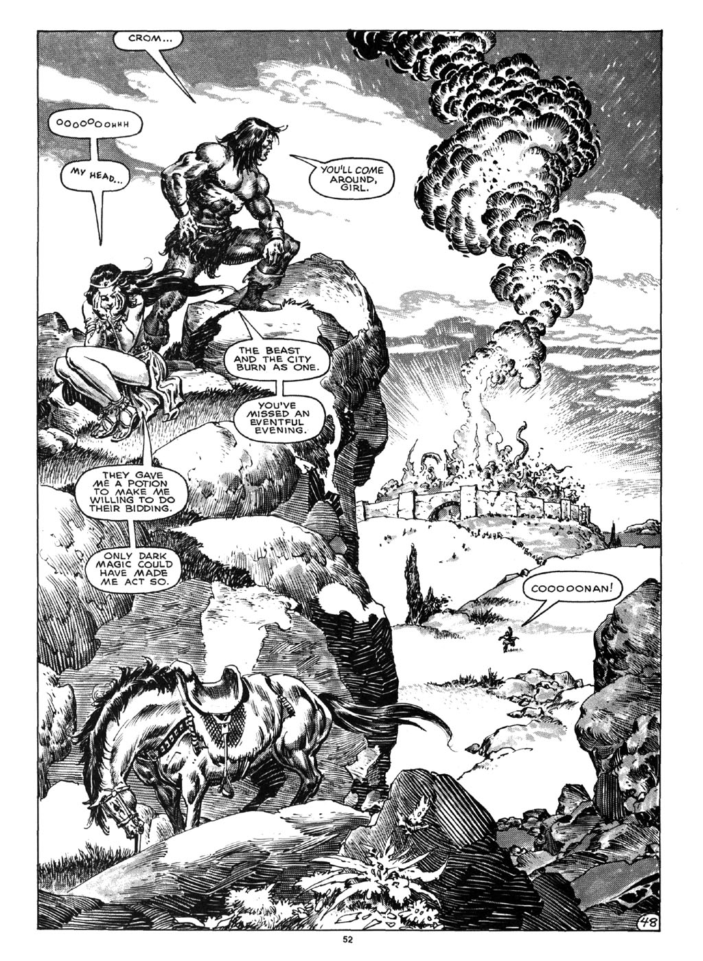 The Savage Sword Of Conan issue 164 - Page 49