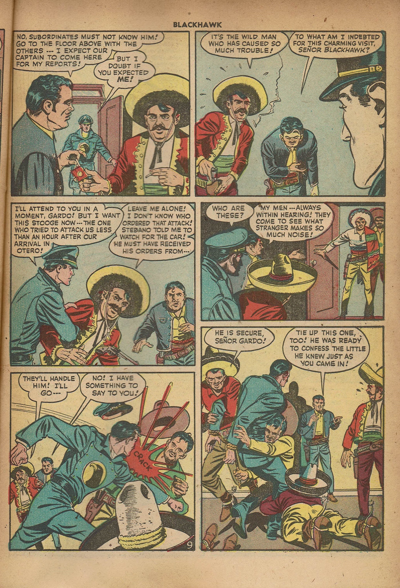 Read online Blackhawk (1957) comic -  Issue #13 - 45