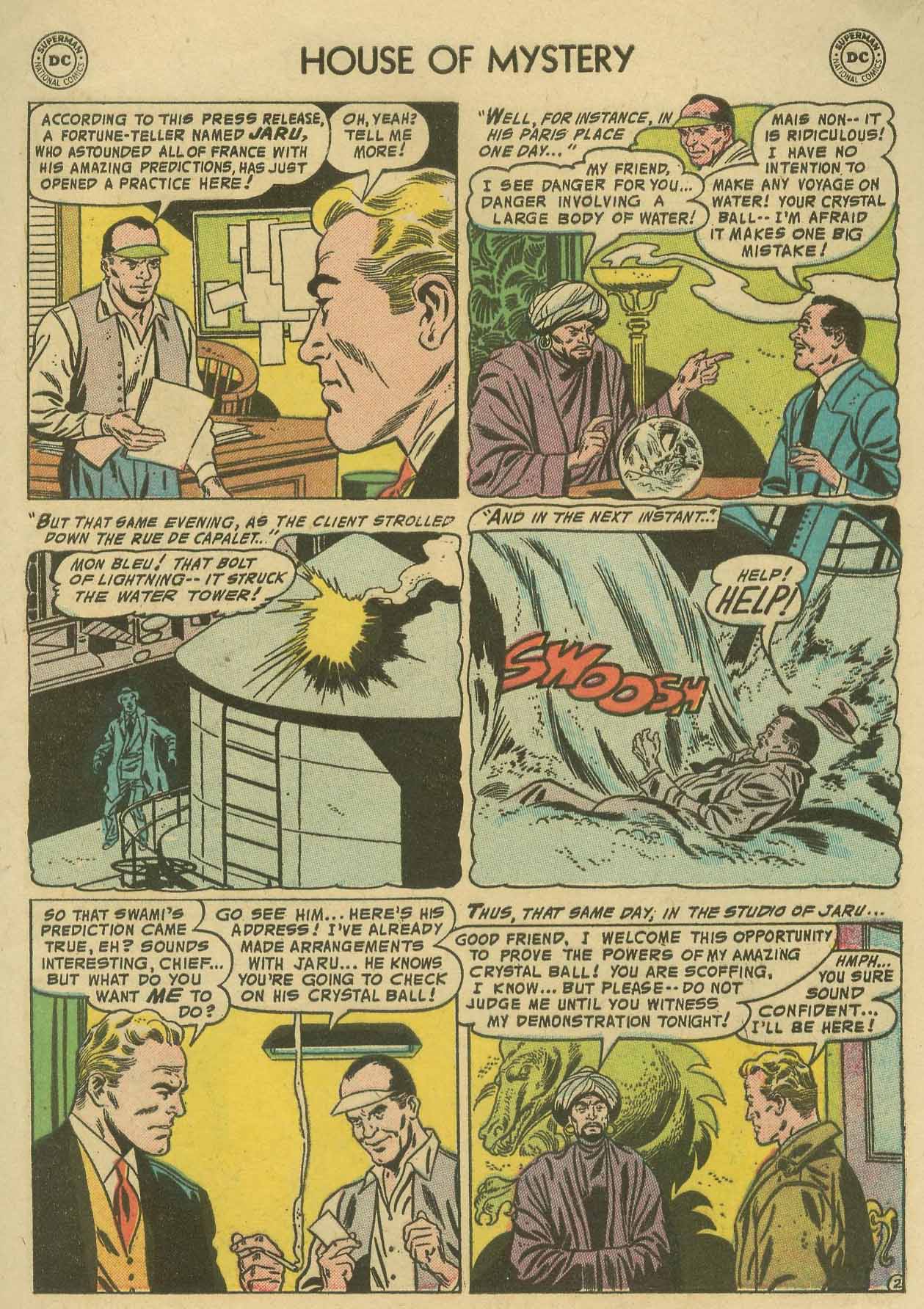 Read online House of Mystery (1951) comic -  Issue #50 - 29