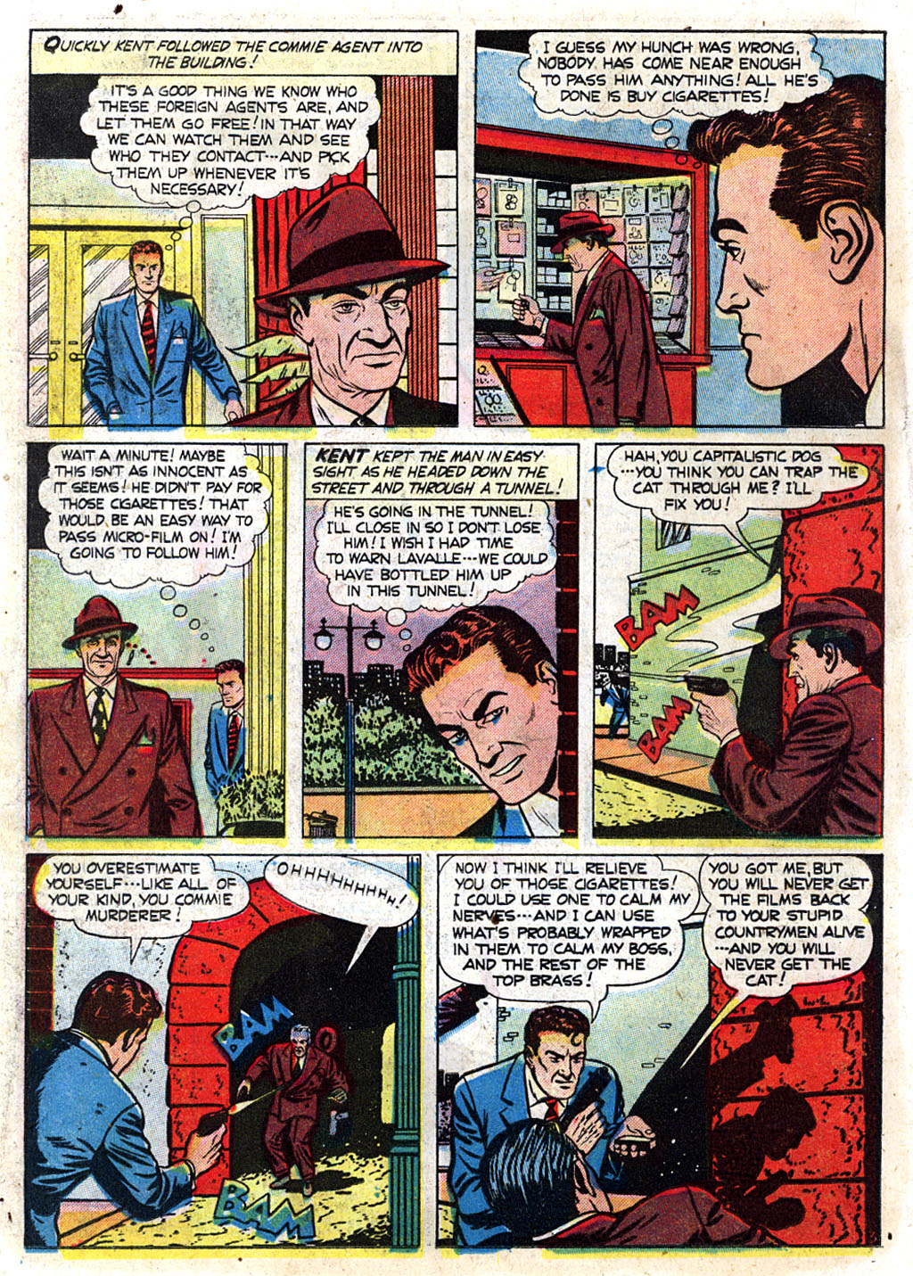 Read online Kent Blake of the Secret Service comic -  Issue #3 - 14