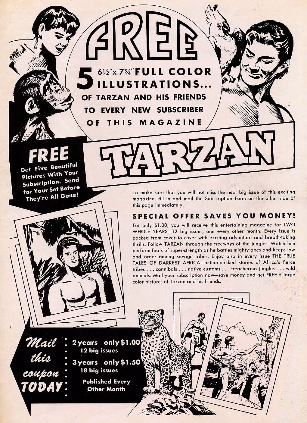 Read online Tarzan (1948) comic -  Issue #15 - 51