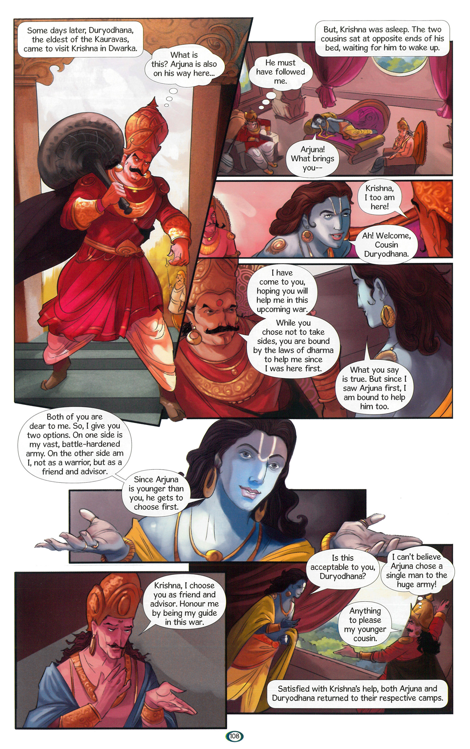 Read online Krishna: Defender of Dharma comic -  Issue # TPB (Part 2) - 11