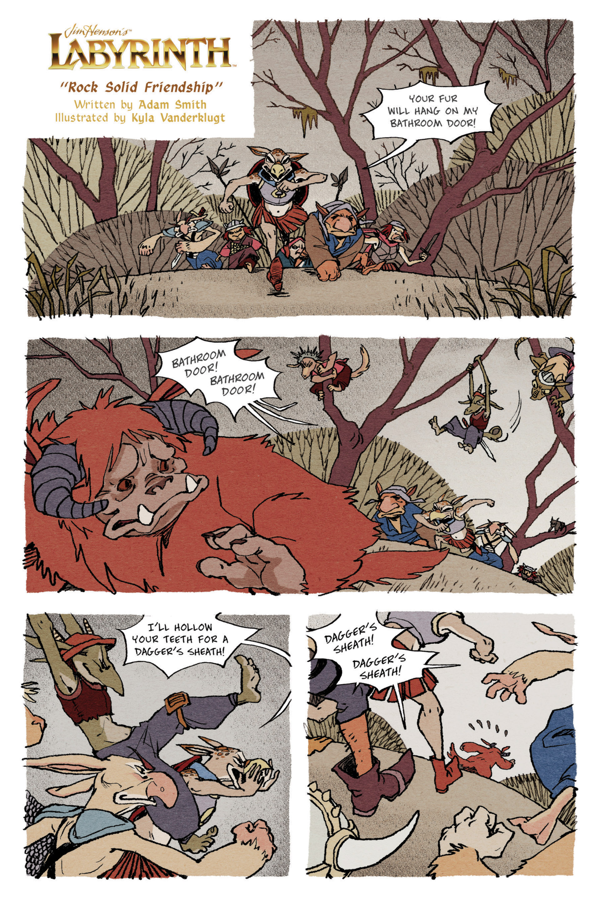 Read online Free Comic Book Day 2014 comic -  Issue # Archaia Presents Mouse Guard, Labyrinth and Other Stories - 25