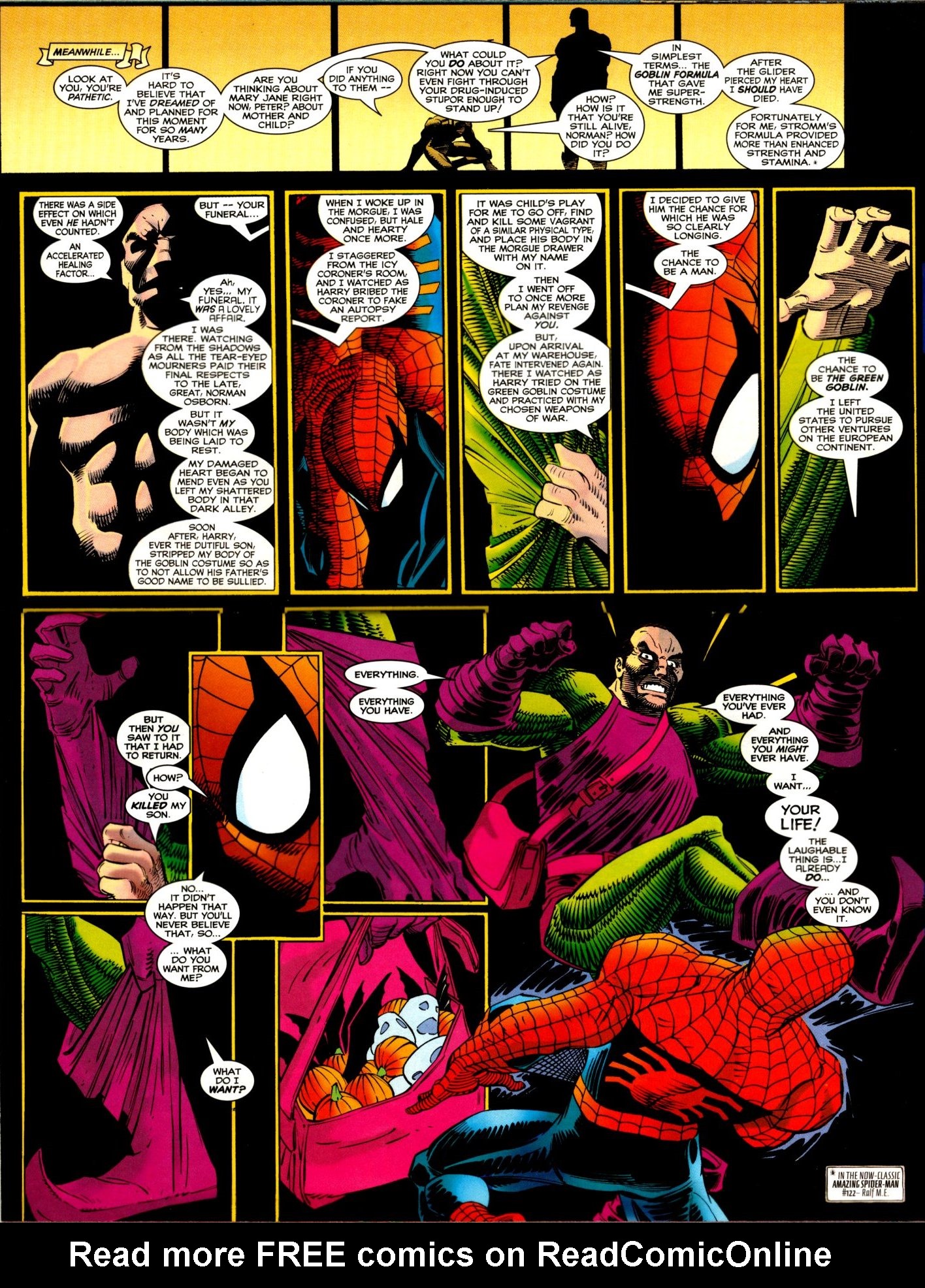 Read online Spider-Man (1990) comic -  Issue #75 - The Night Of The Goblin - 10